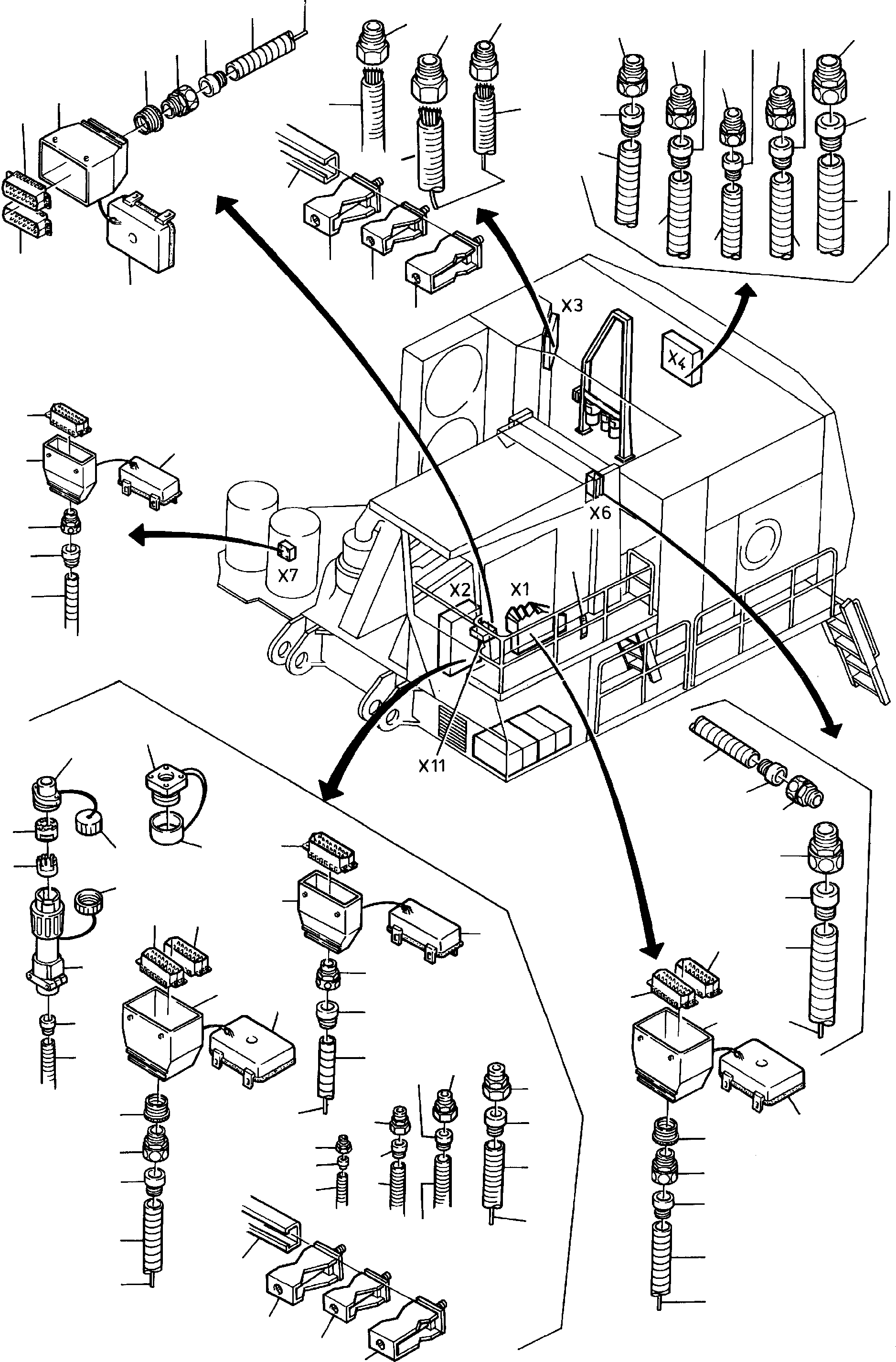 Гнездо 323 958 40 KOMATSU