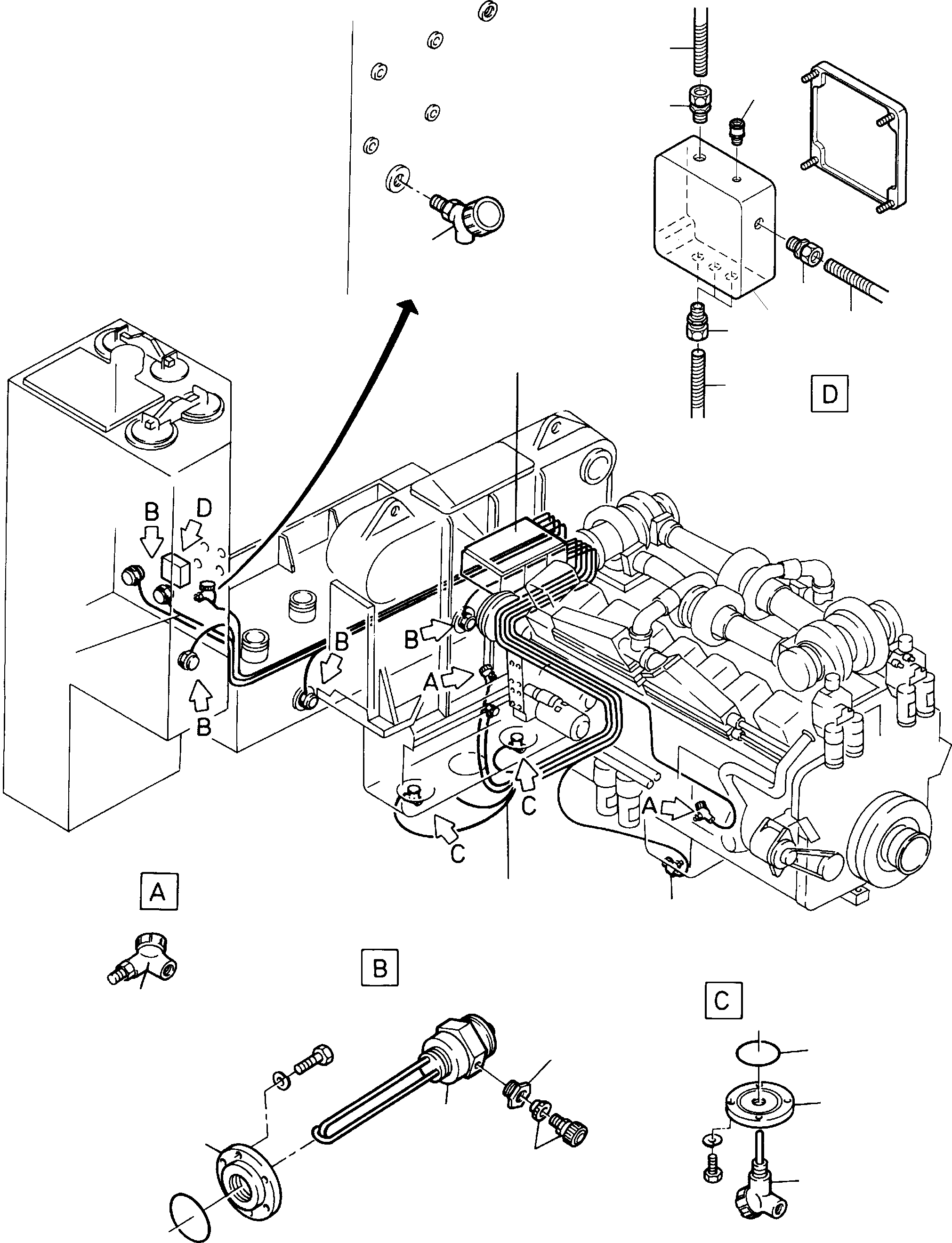 Ниппель 324 288 40 KOMATSU