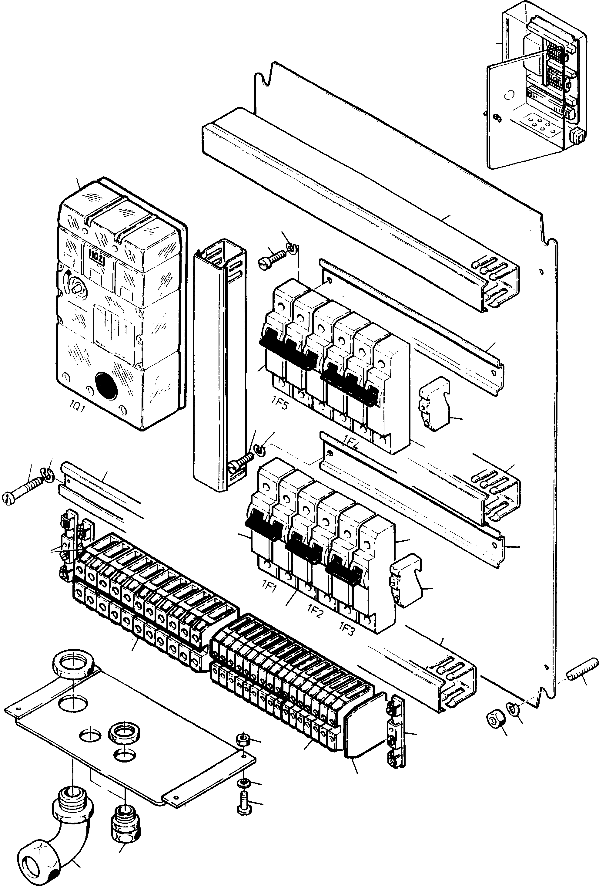 Power switch 3-pol. 440 767 40 KOMATSU