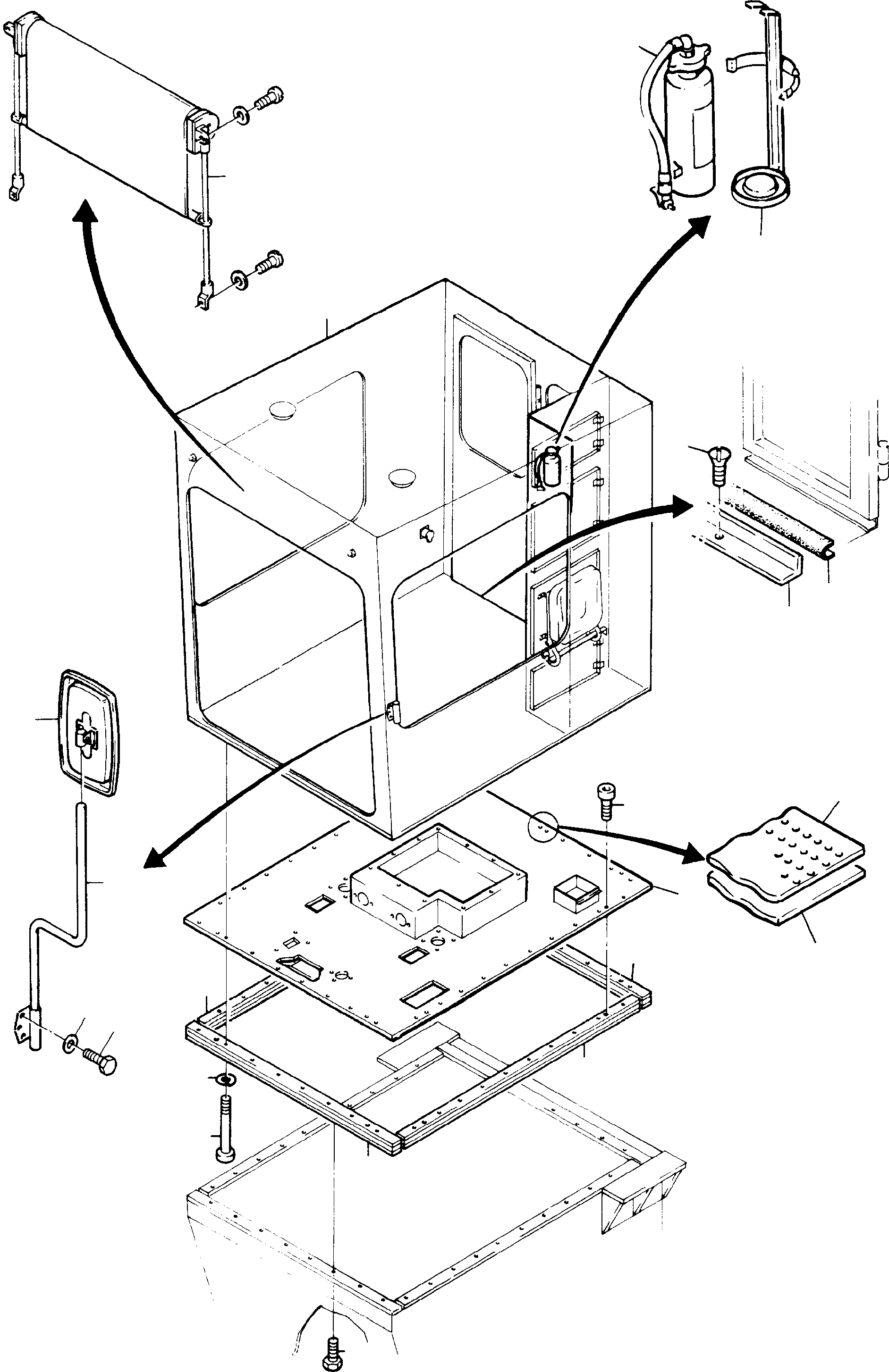 Lining base 410 080 40 KOMATSU