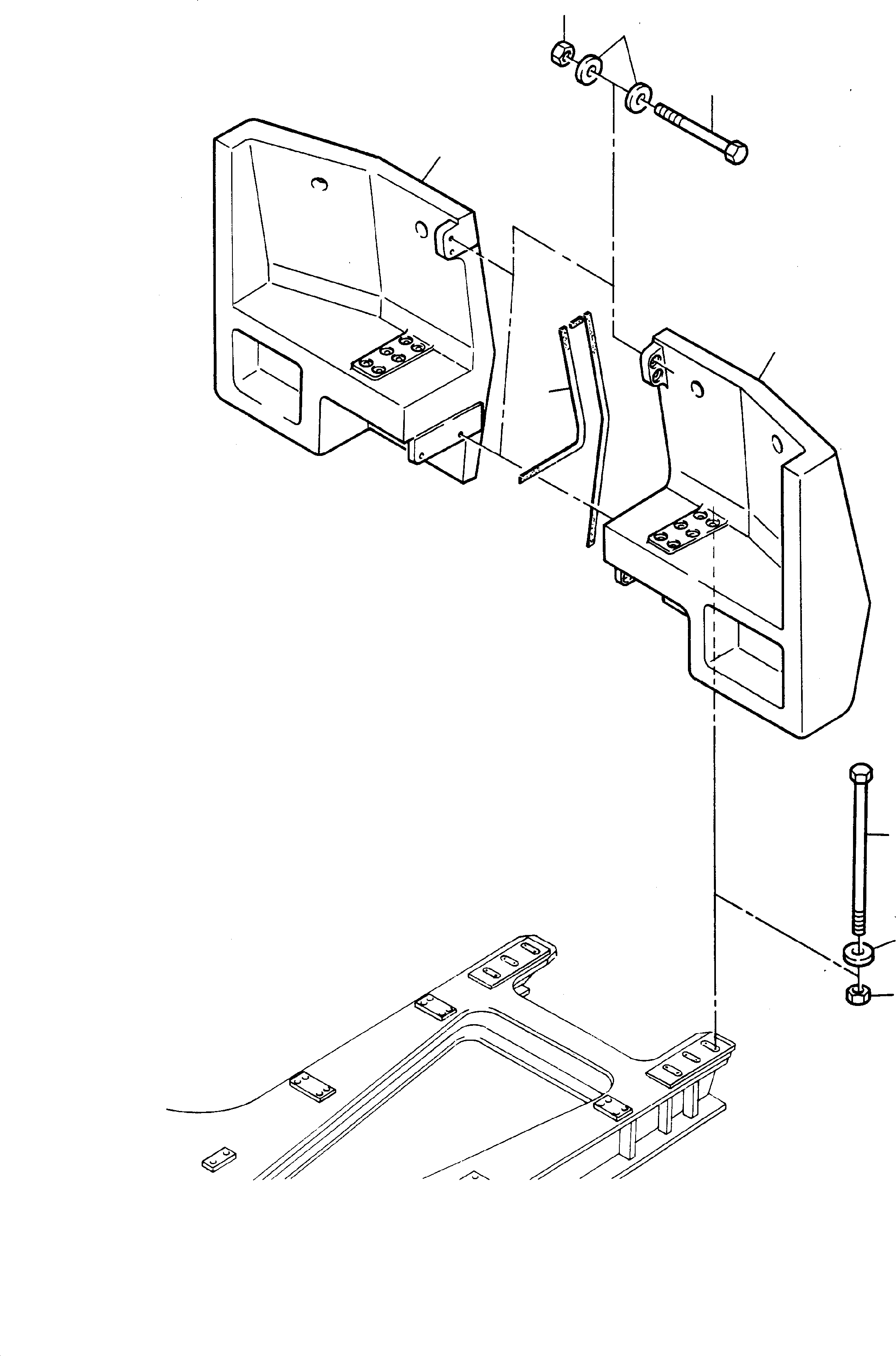 Counterweight 566 517 40 KOMATSU