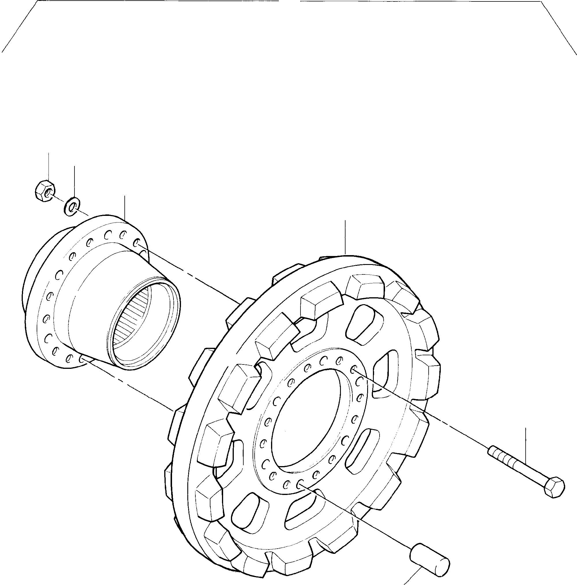 Drive sprocket No field repair item 448 959 40 KOMATSU