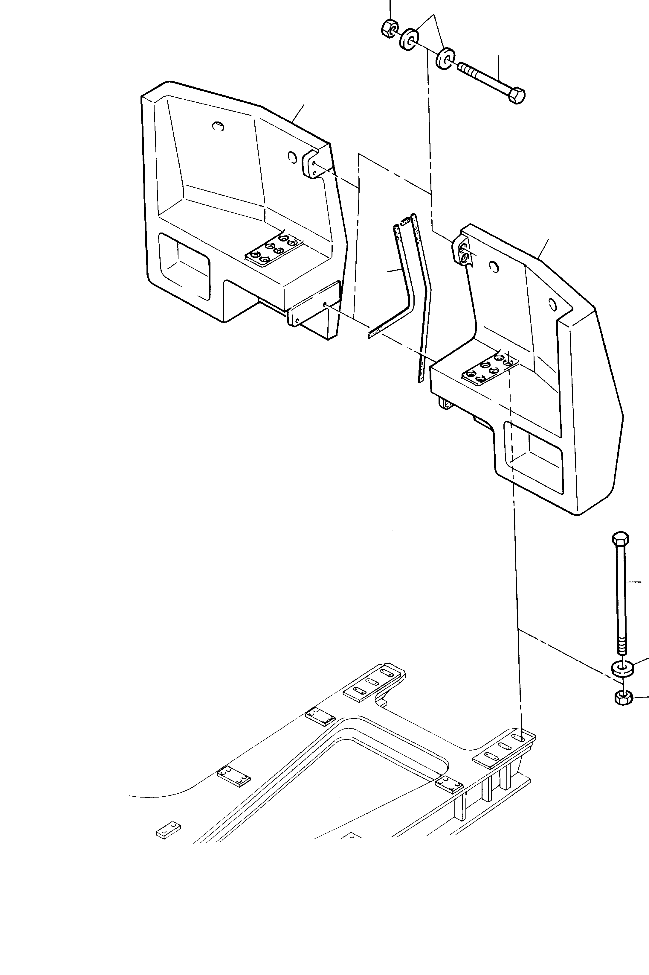 Bolt Cold weather design 504 852 98 KOMATSU