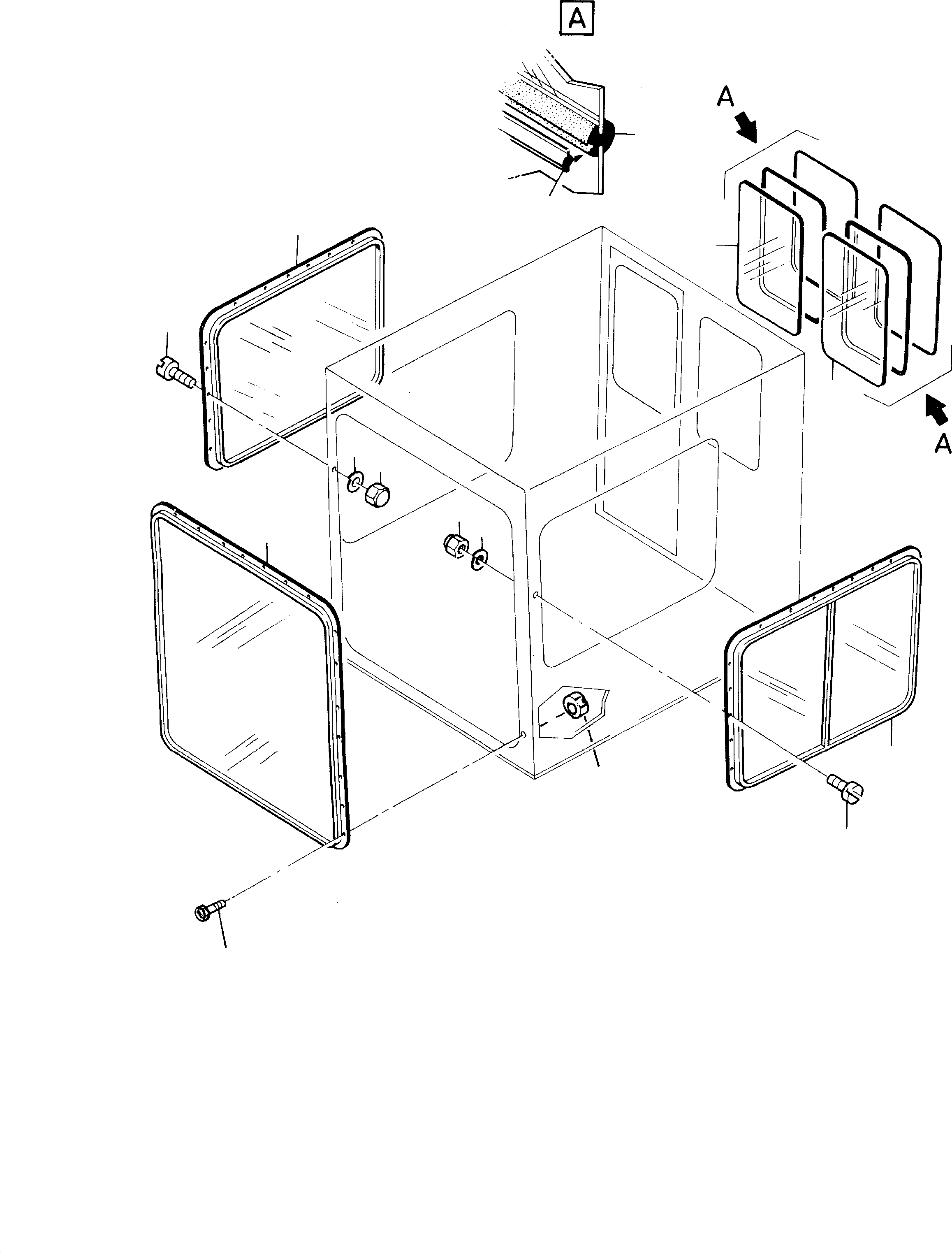 Front window 1432x1702 594 745 40 KOMATSU