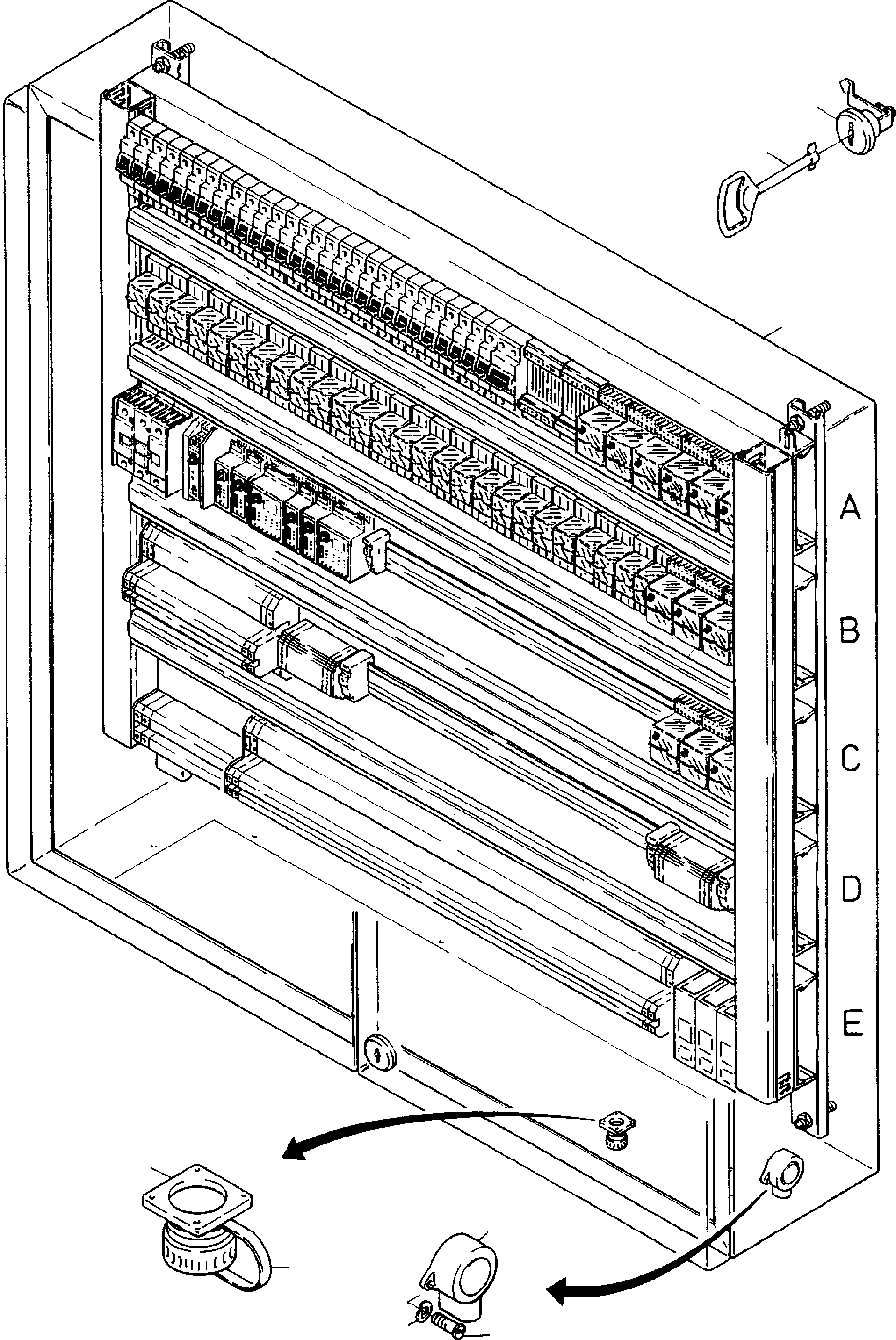 Clamp, PE 490 972 40 KOMATSU