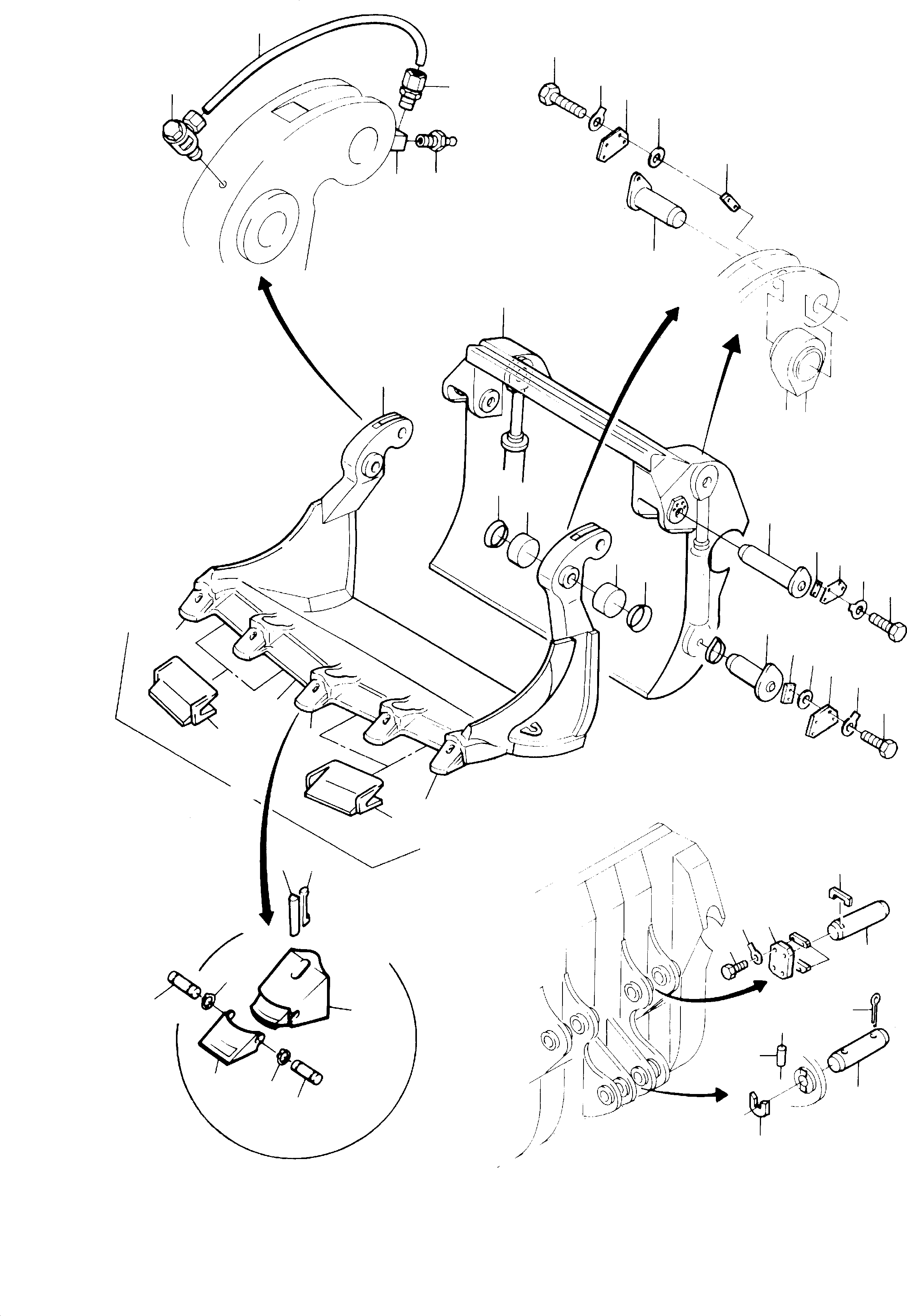 Corner adapter 604 135 40 KOMATSU
