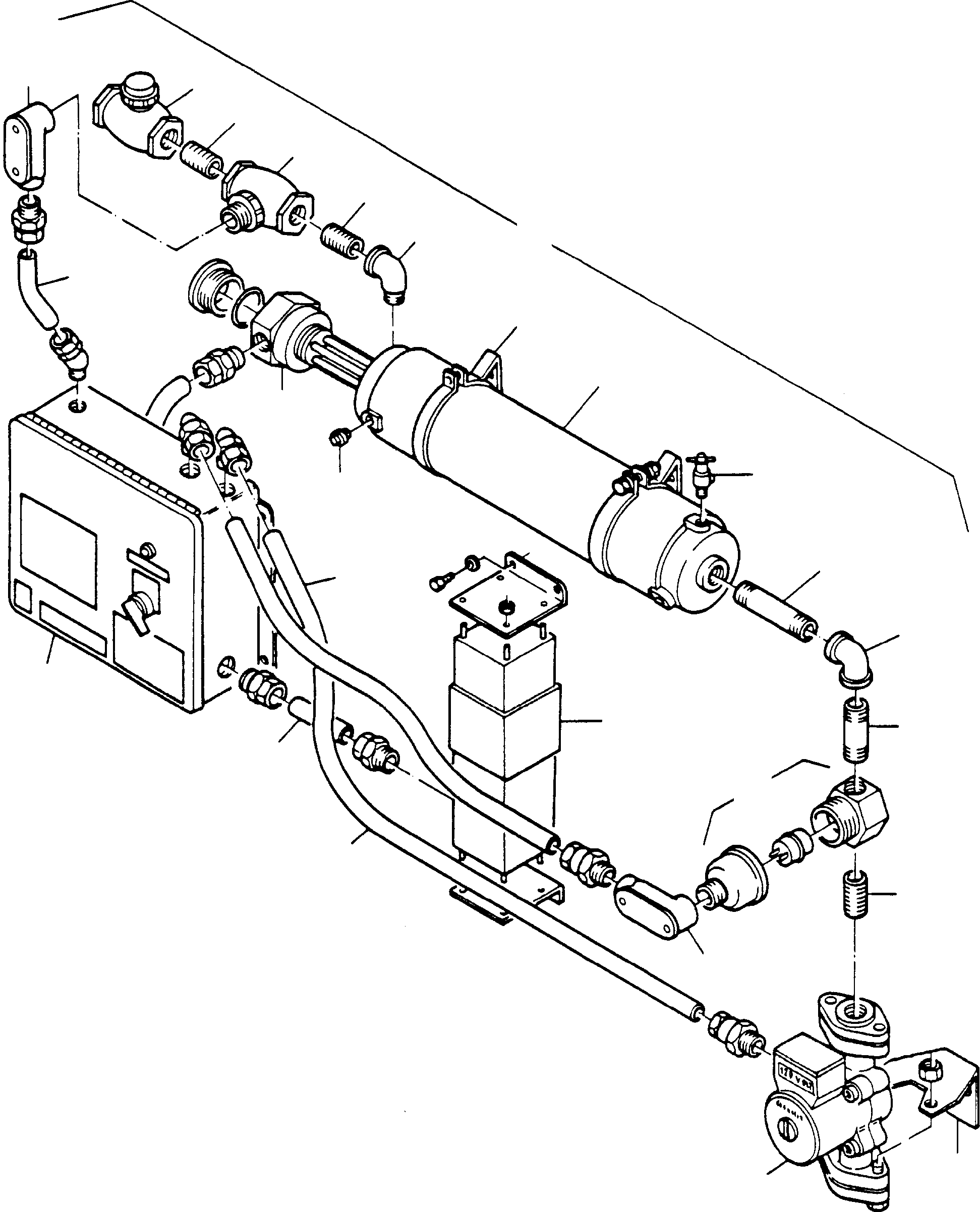 Immersion heater 697 478 73 KOMATSU