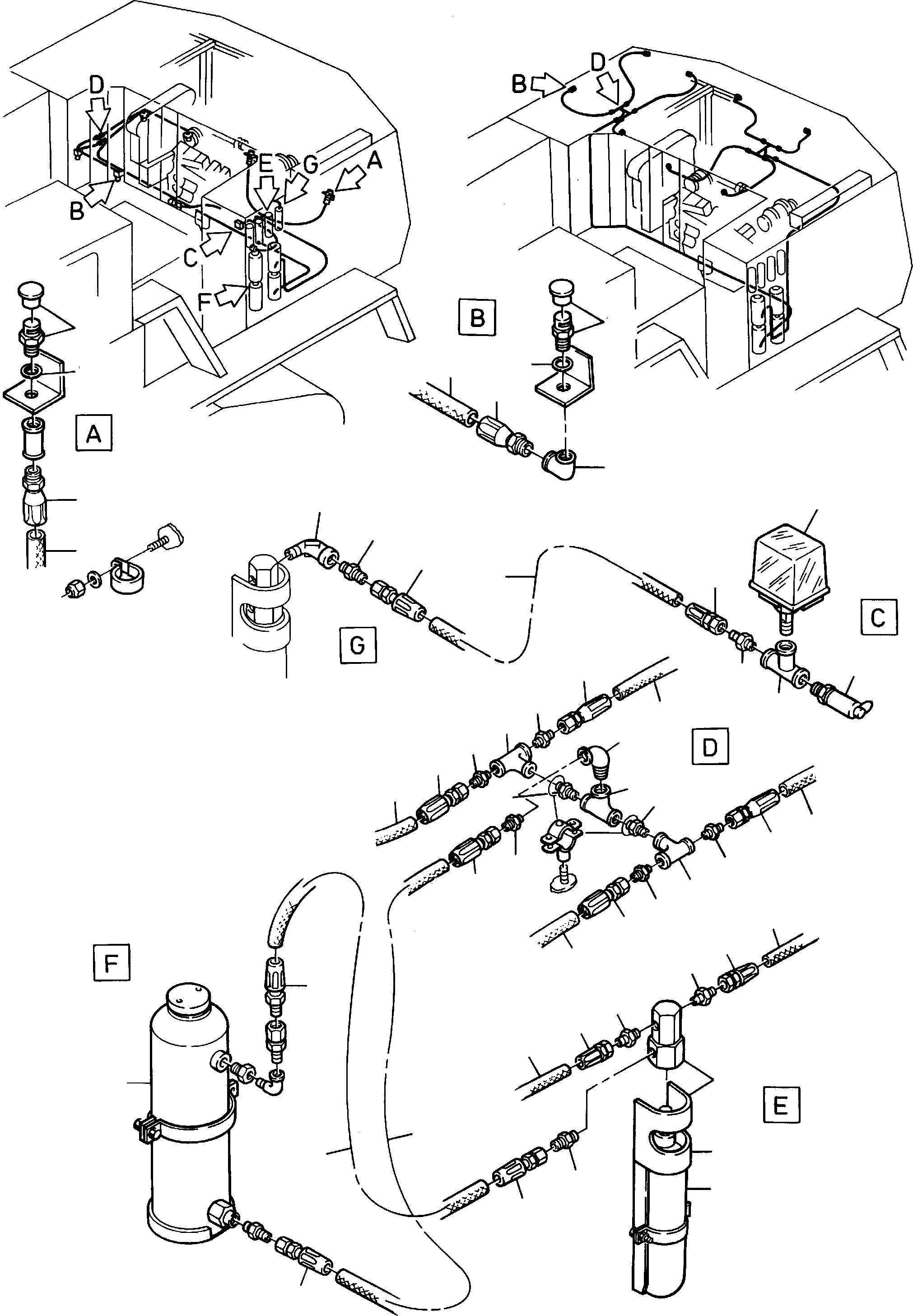 Фитинги шланга 414 006 40 KOMATSU