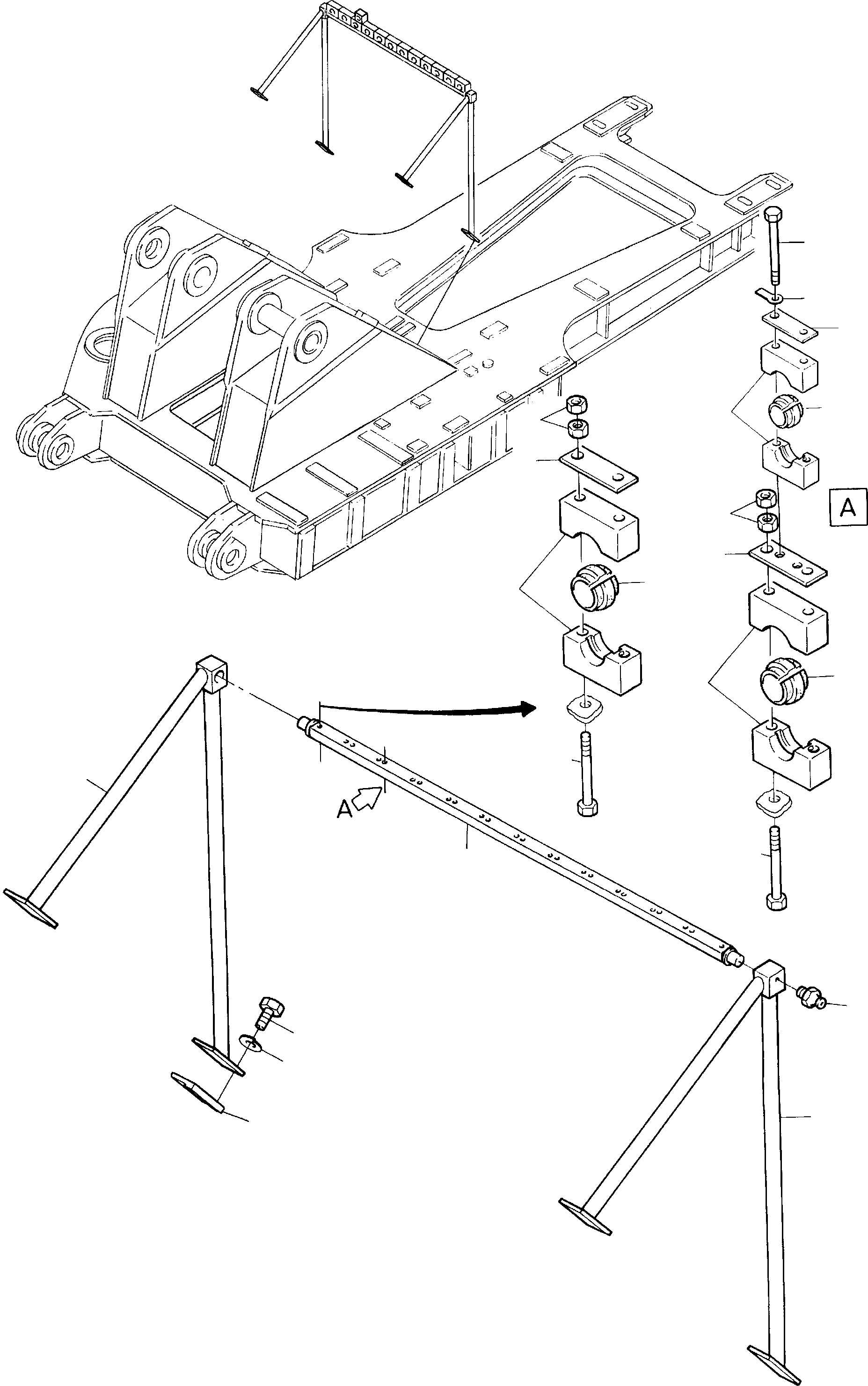 Фиксатор 509 439 40 KOMATSU