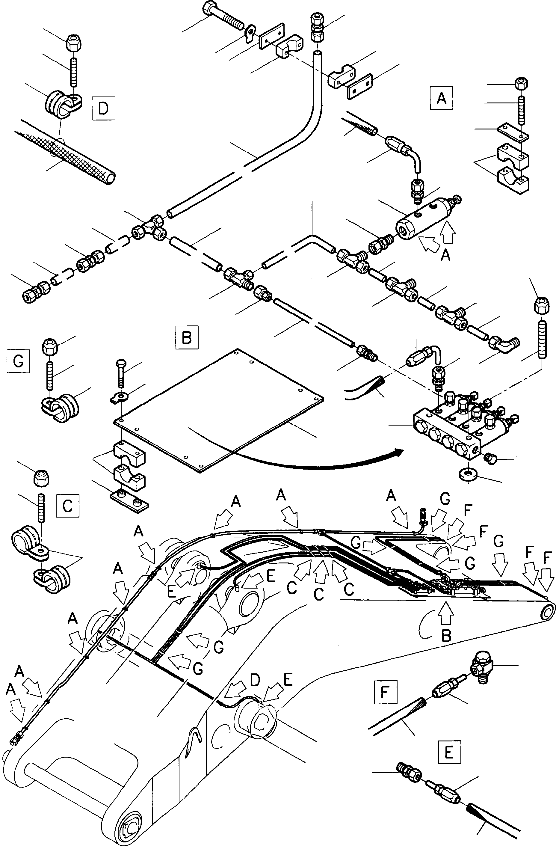 Консоль 660 973 40 KOMATSU