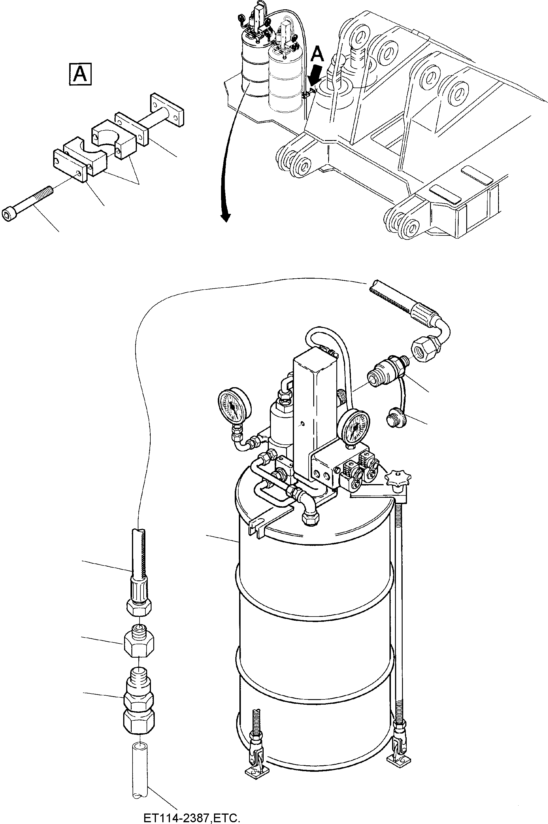 Hose assy. DN 12x1500 634 854 40 KOMATSU