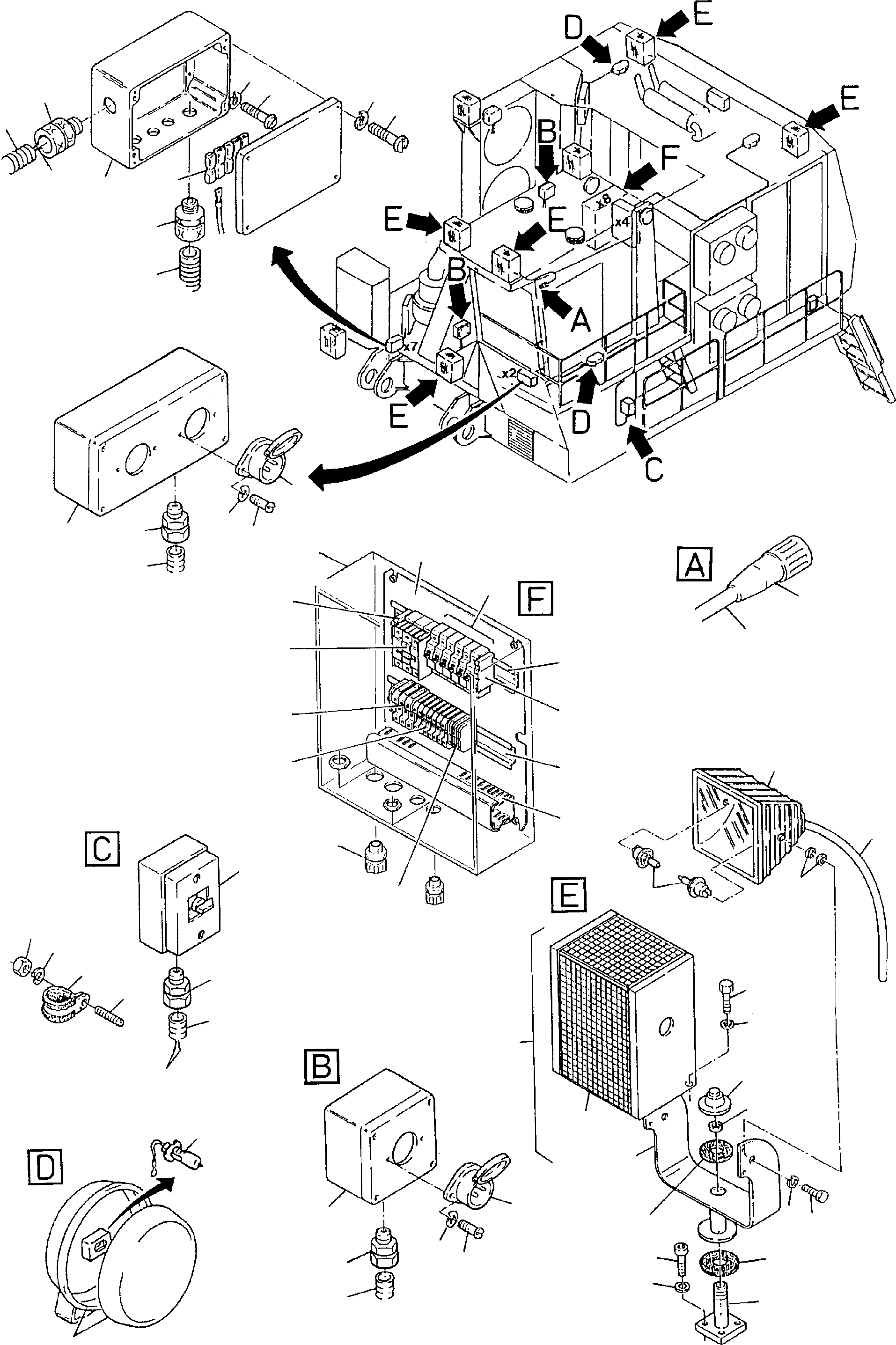 Cable channel Bulk ware, state length required 270 873 99 KOMATSU