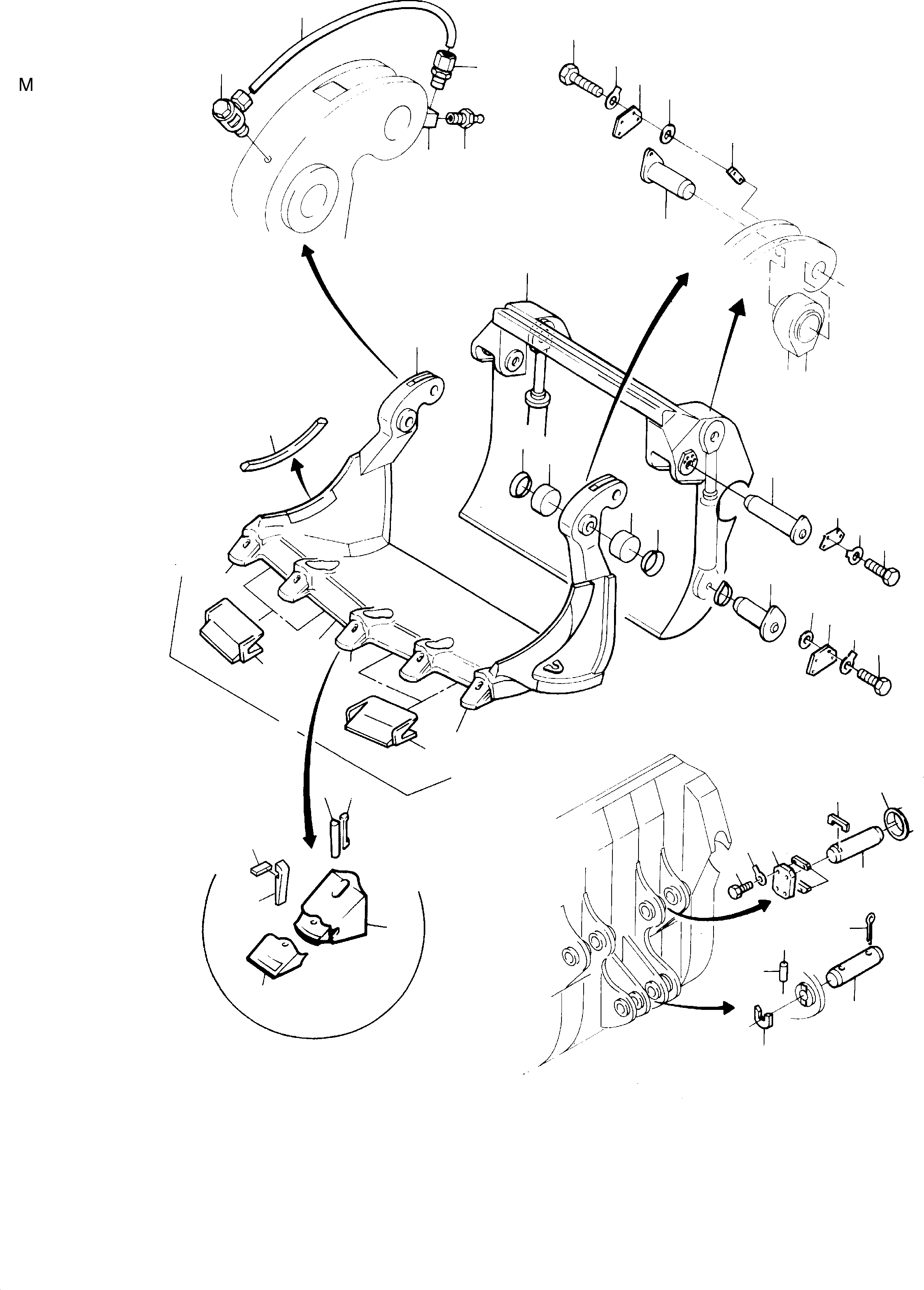 Tooth adapter 606 947 40 KOMATSU