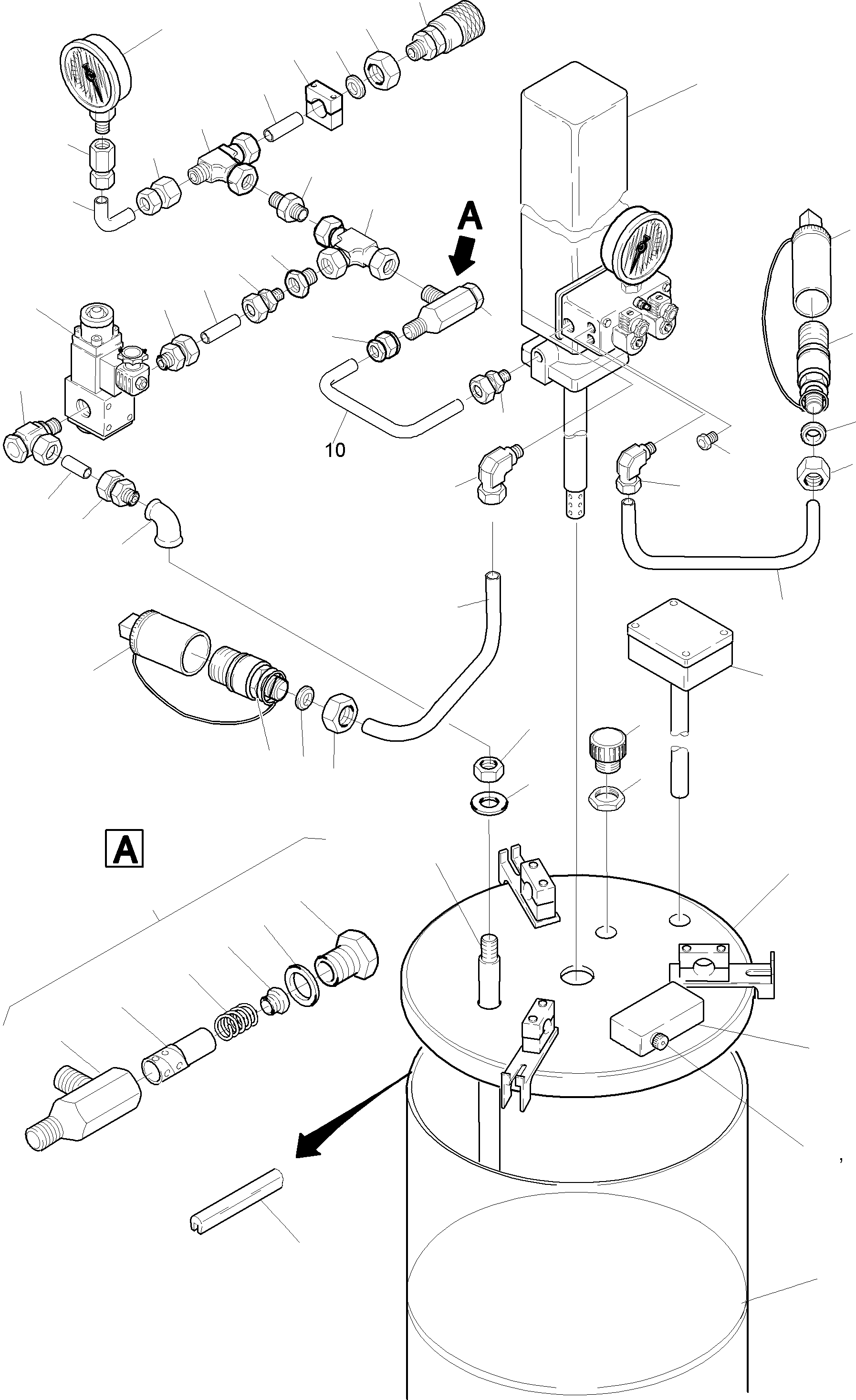 Гнездо 794 630 73 KOMATSU