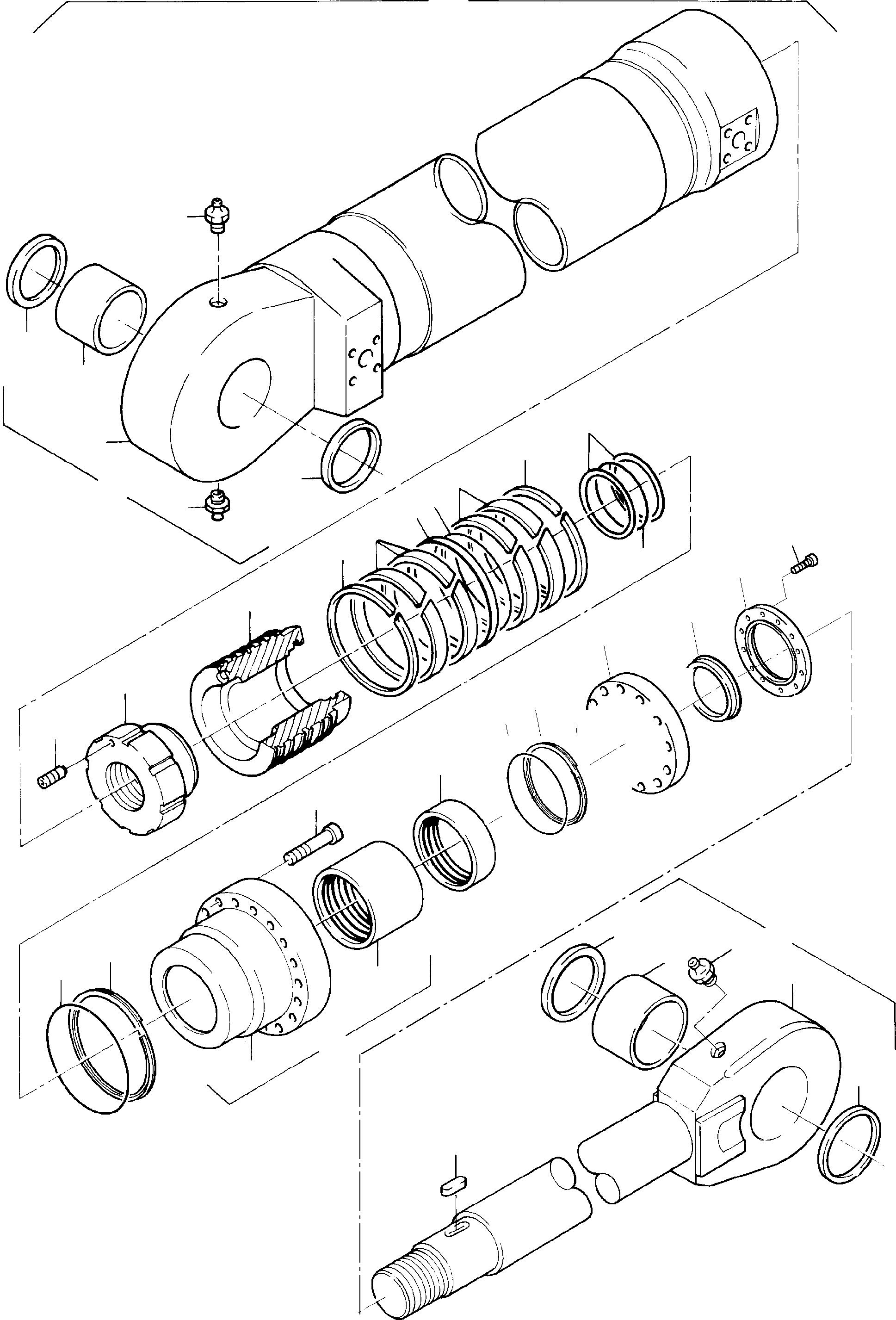 Cover ring 430 929 40 KOMATSU