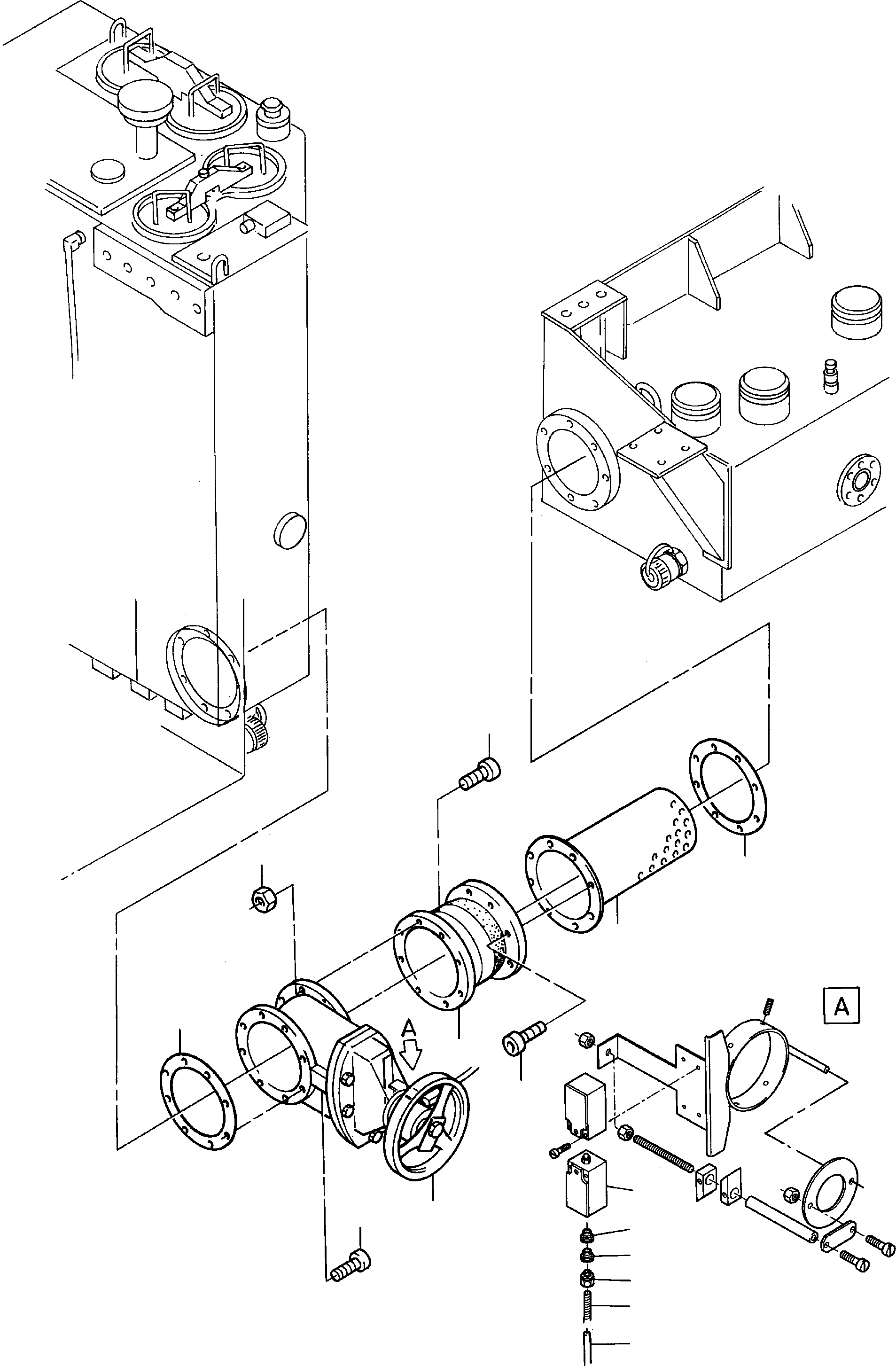 Repair kit to fig-pos.02 792 509 73 KOMATSU