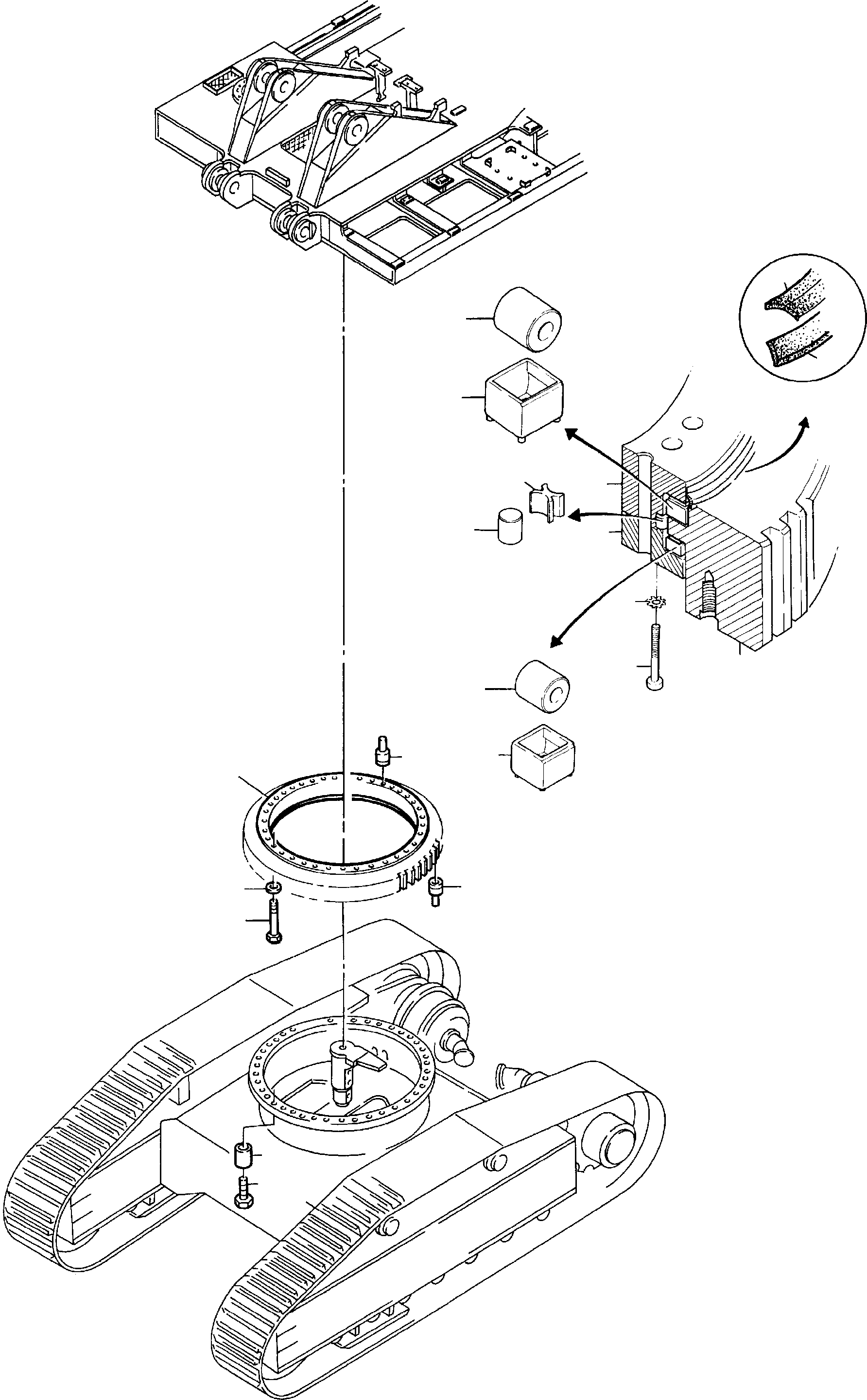 Plastic cage No field repair item 445 907 40 KOMATSU