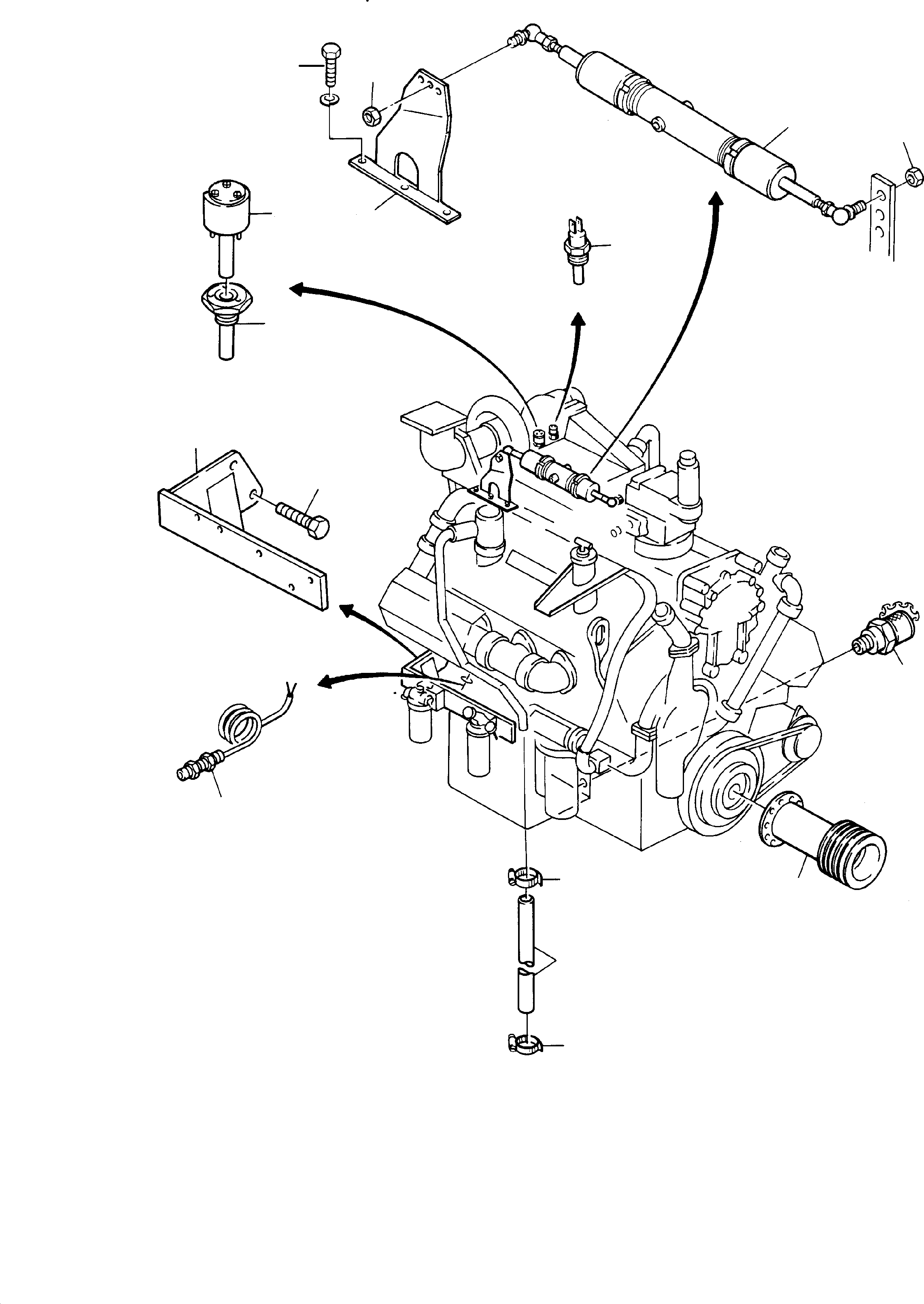 Фиксатор 541 000 40 KOMATSU