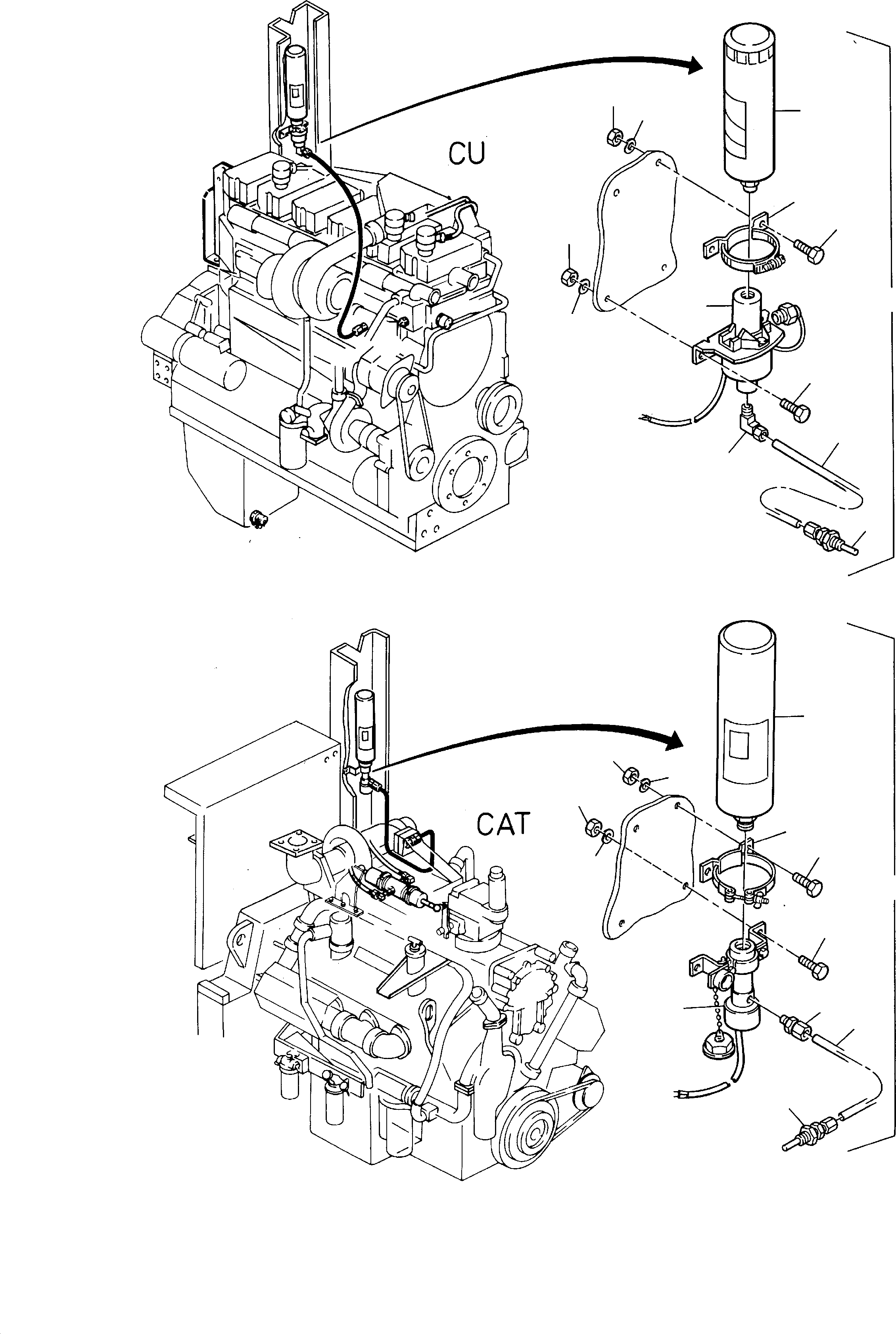 Соединительный штуцер 693 905 KOMATSU