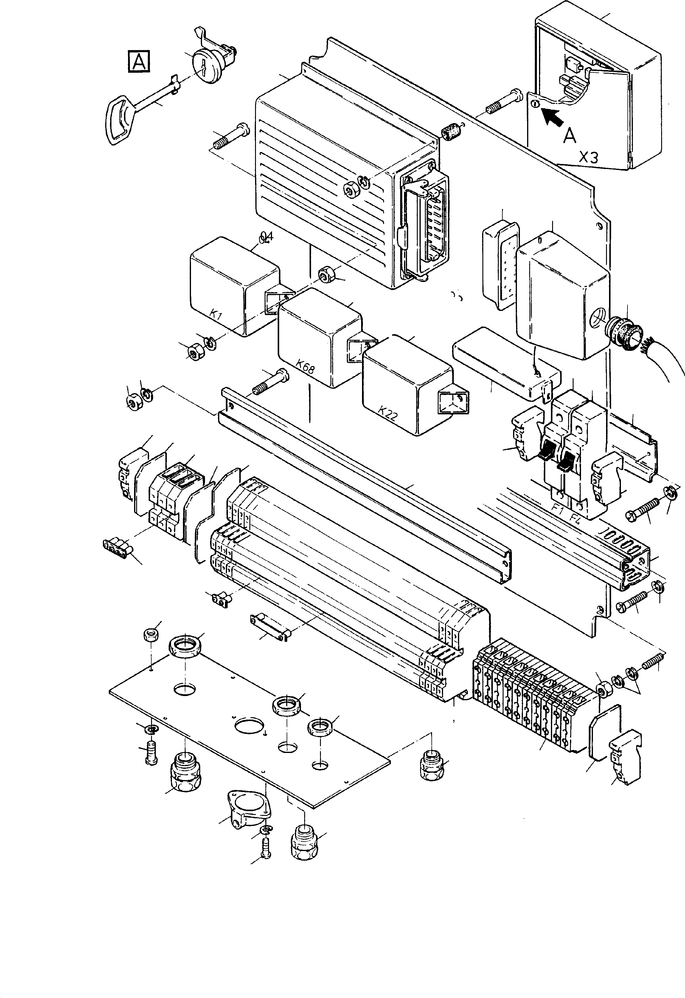 Electr. load limitation 010 551 360 40 KOMATSU