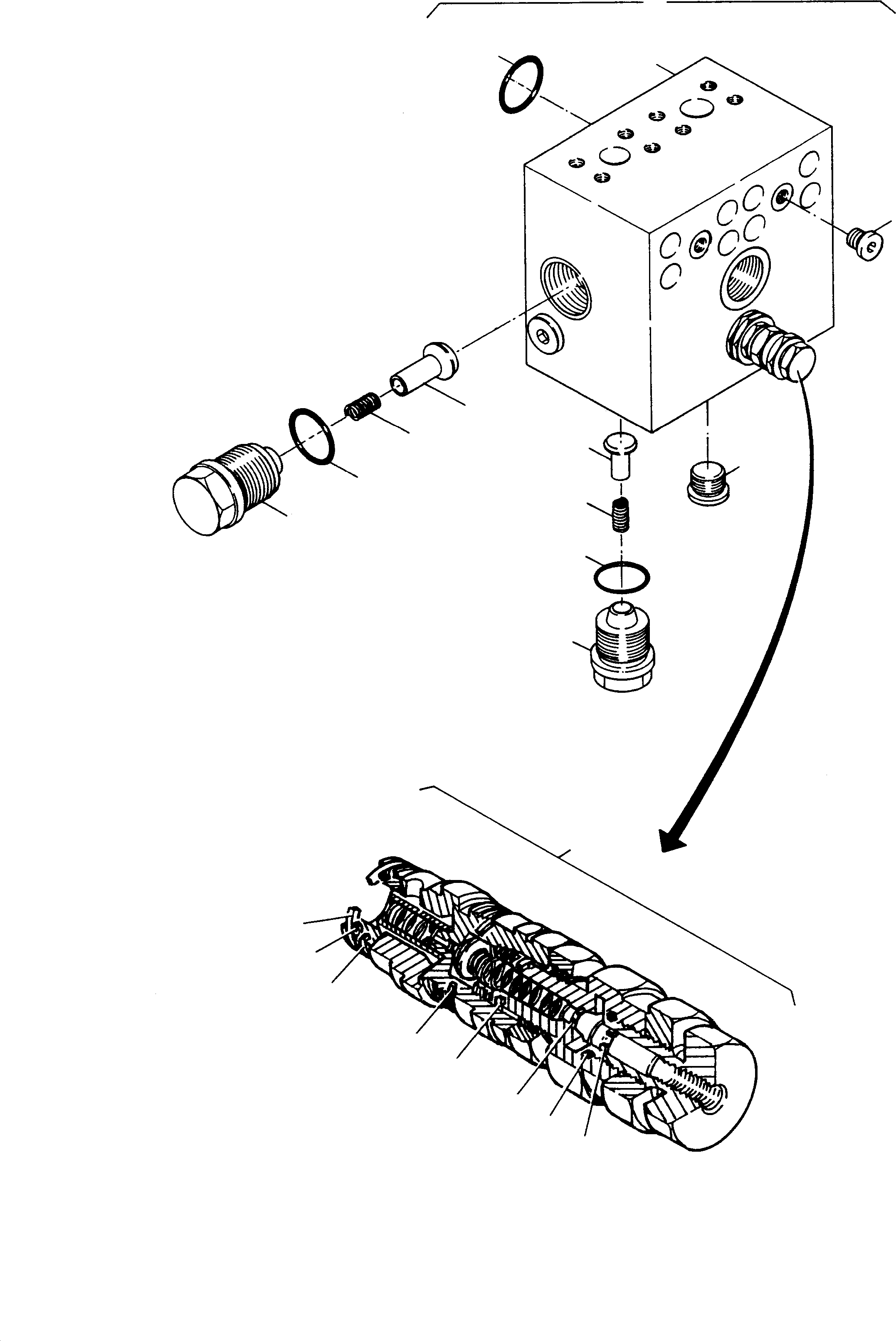 Пробка 757 377 73 KOMATSU