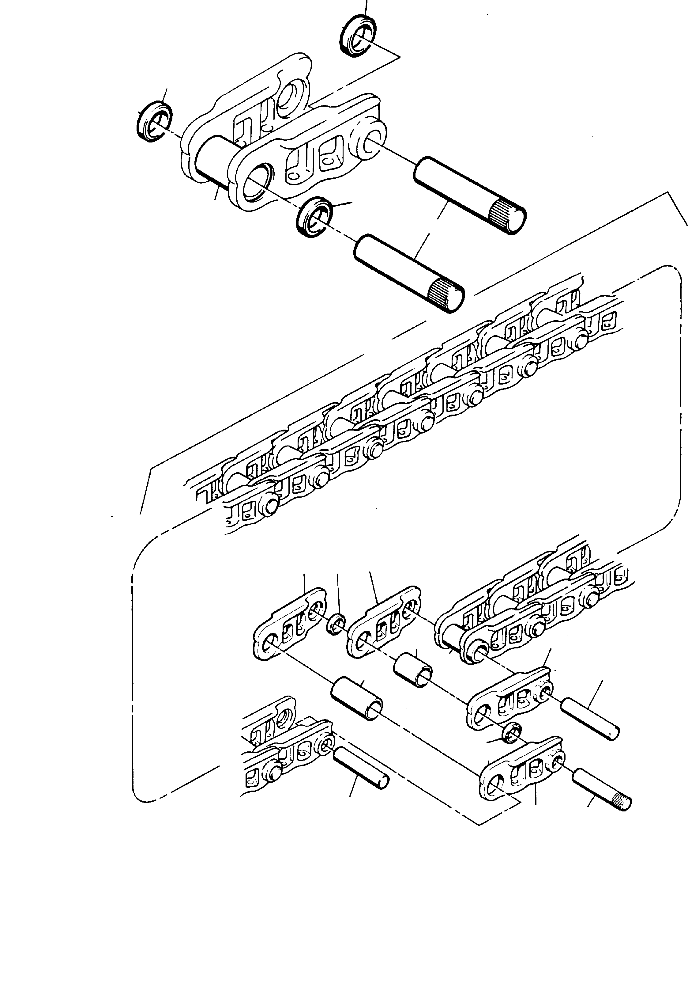Track bush 691 780 KOMATSU