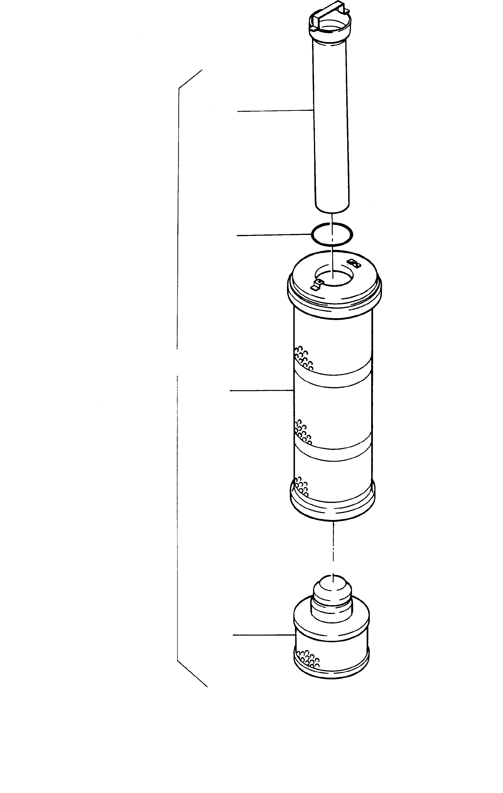 Element with gasket 696 488 73 KOMATSU