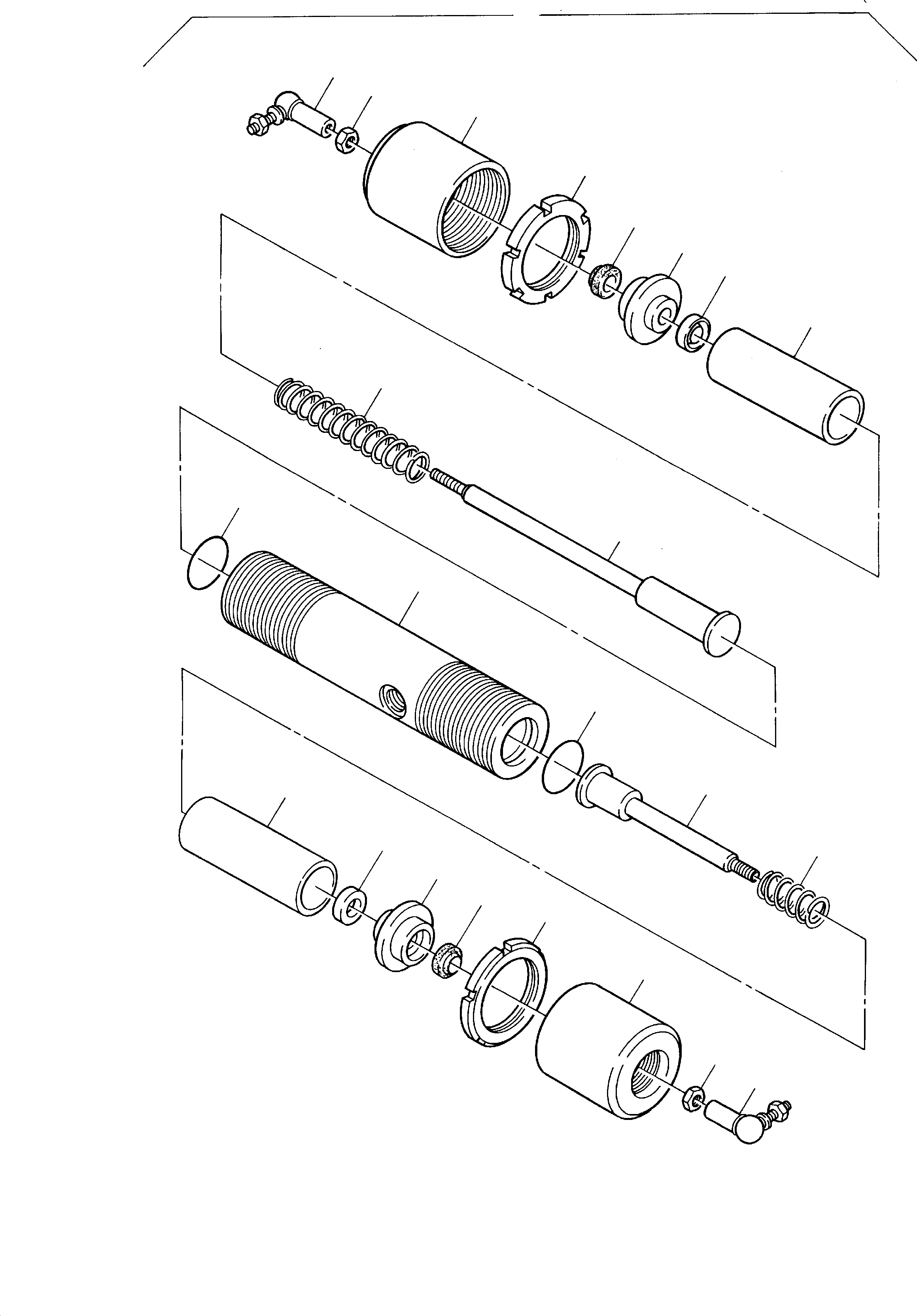 Set piston 627 543 40 KOMATSU