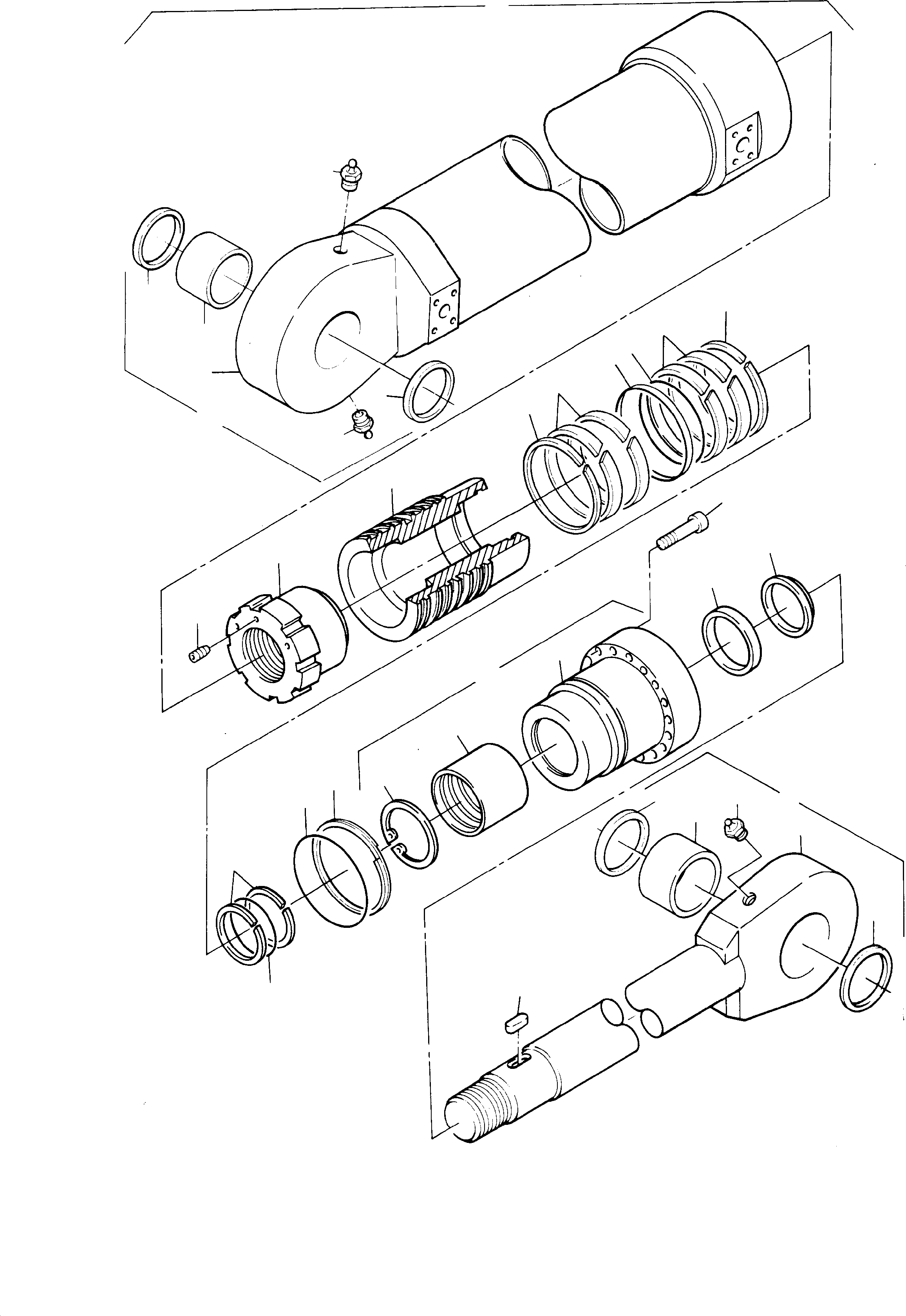 Поршень 429 357 40 KOMATSU