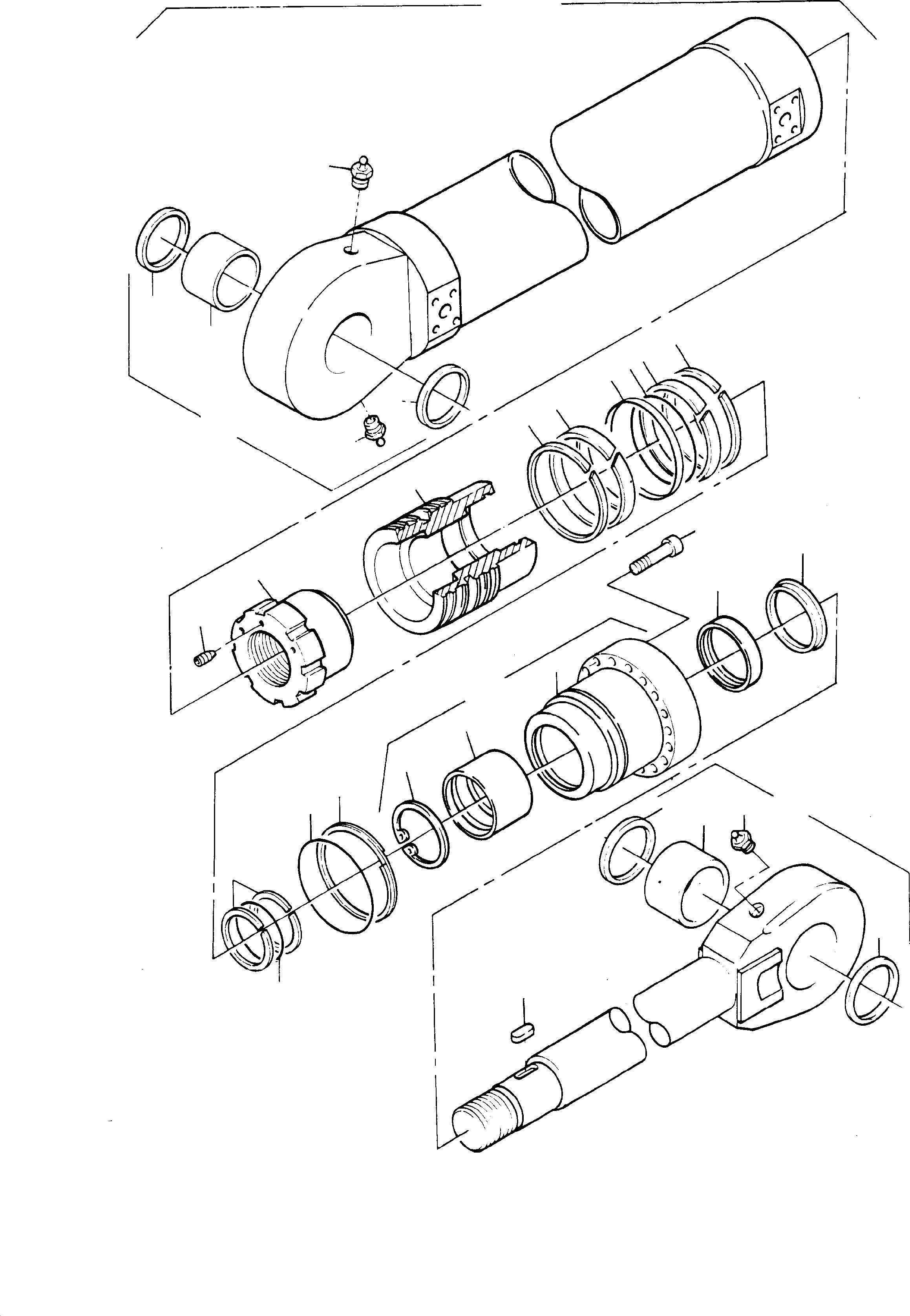 Bearing bush 438 941 40 KOMATSU