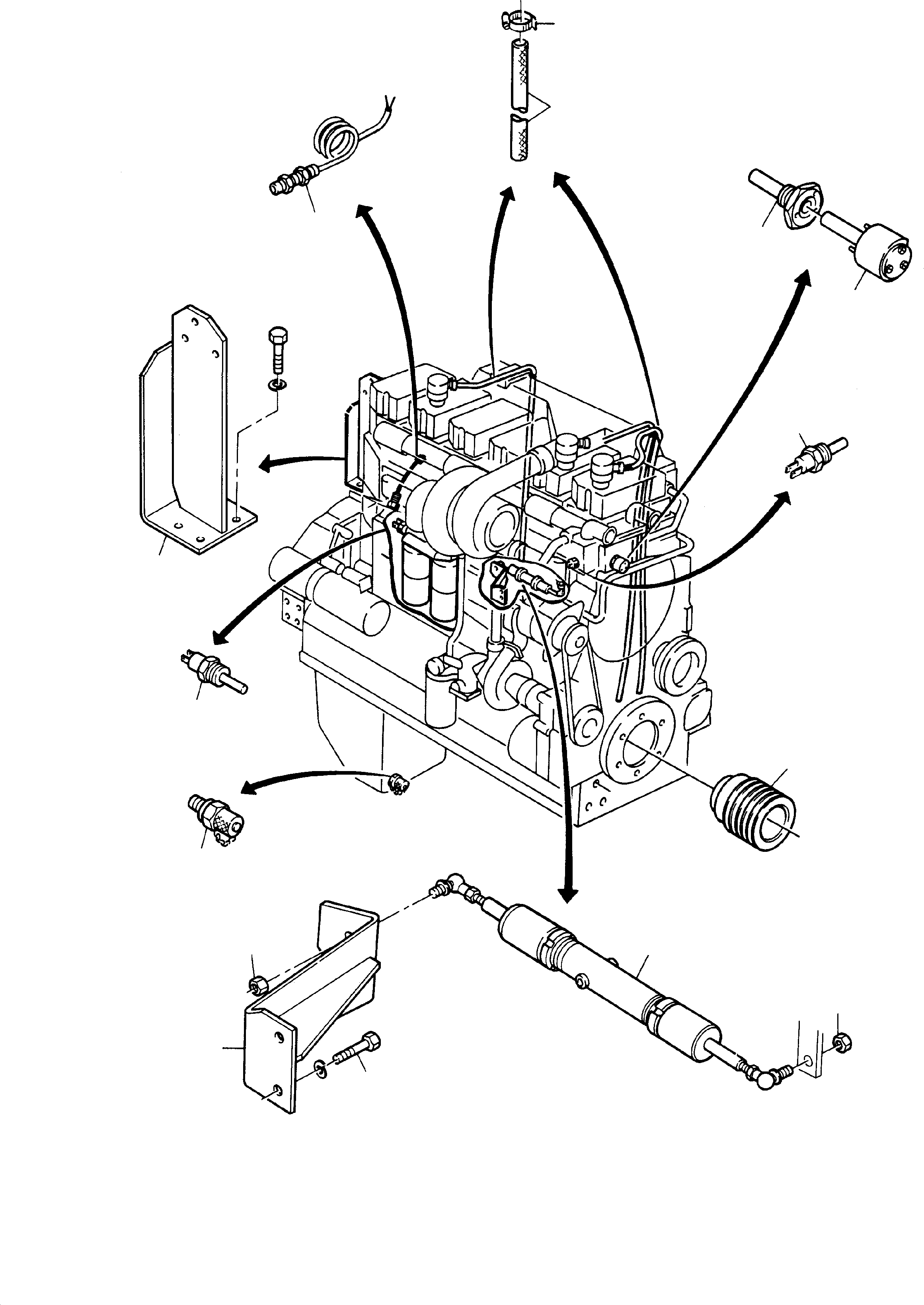 Фиксатор 541 058 40 KOMATSU