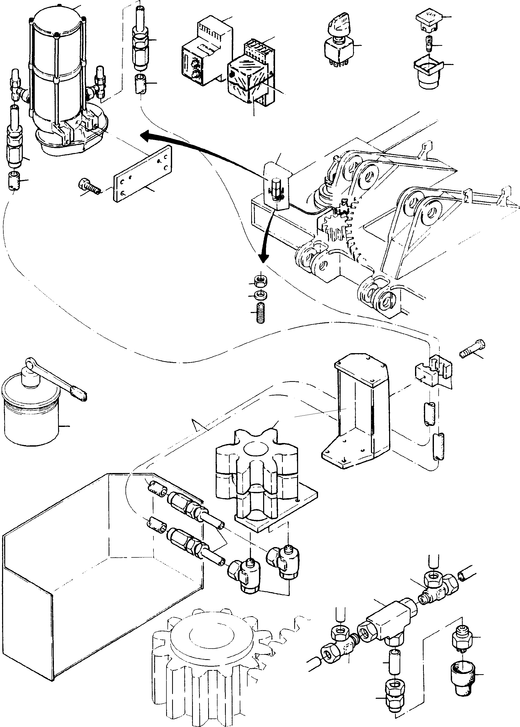 Pump covering 550 626 40 KOMATSU