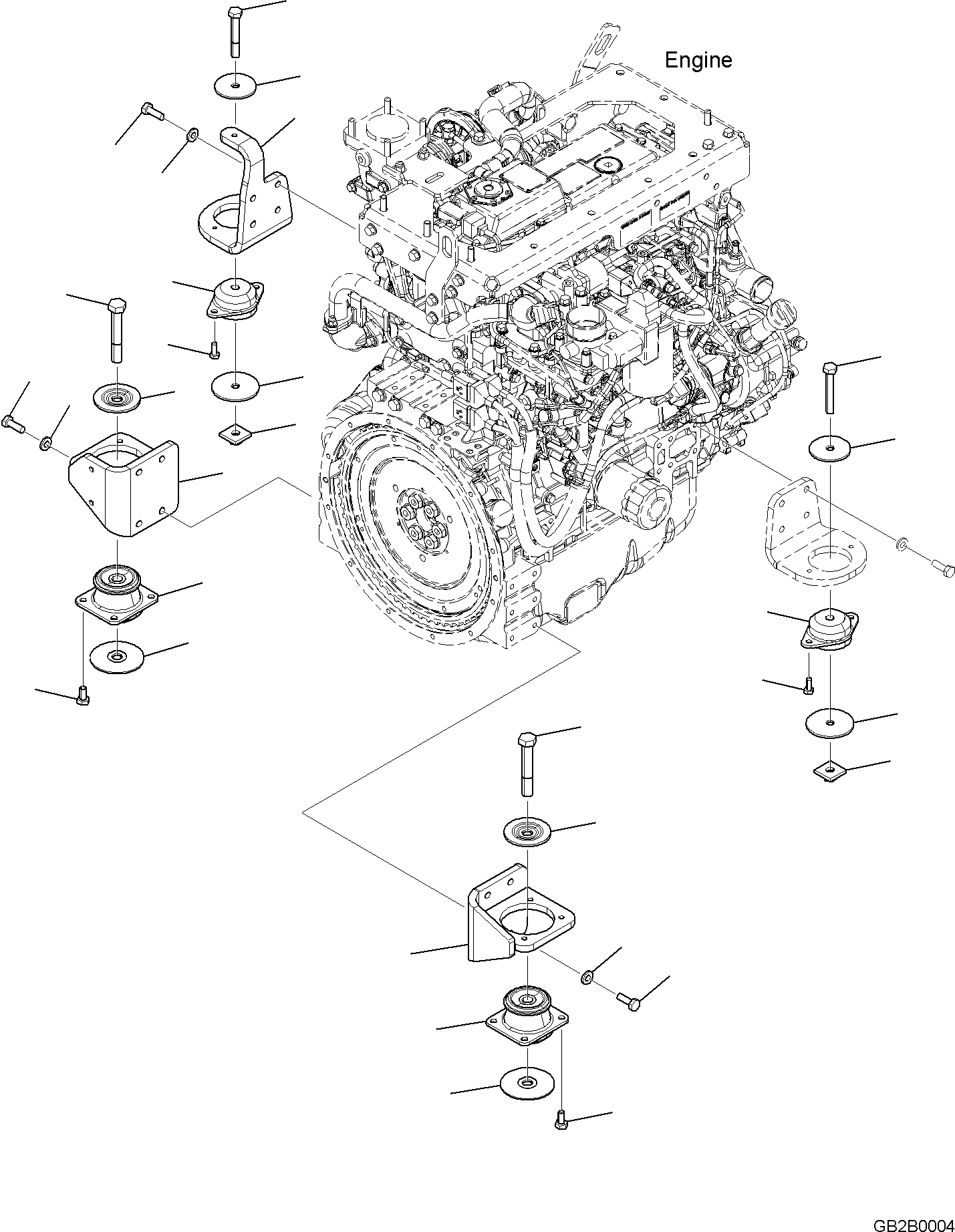 Резиновый элемент 42W-01-51422 KOMATSU