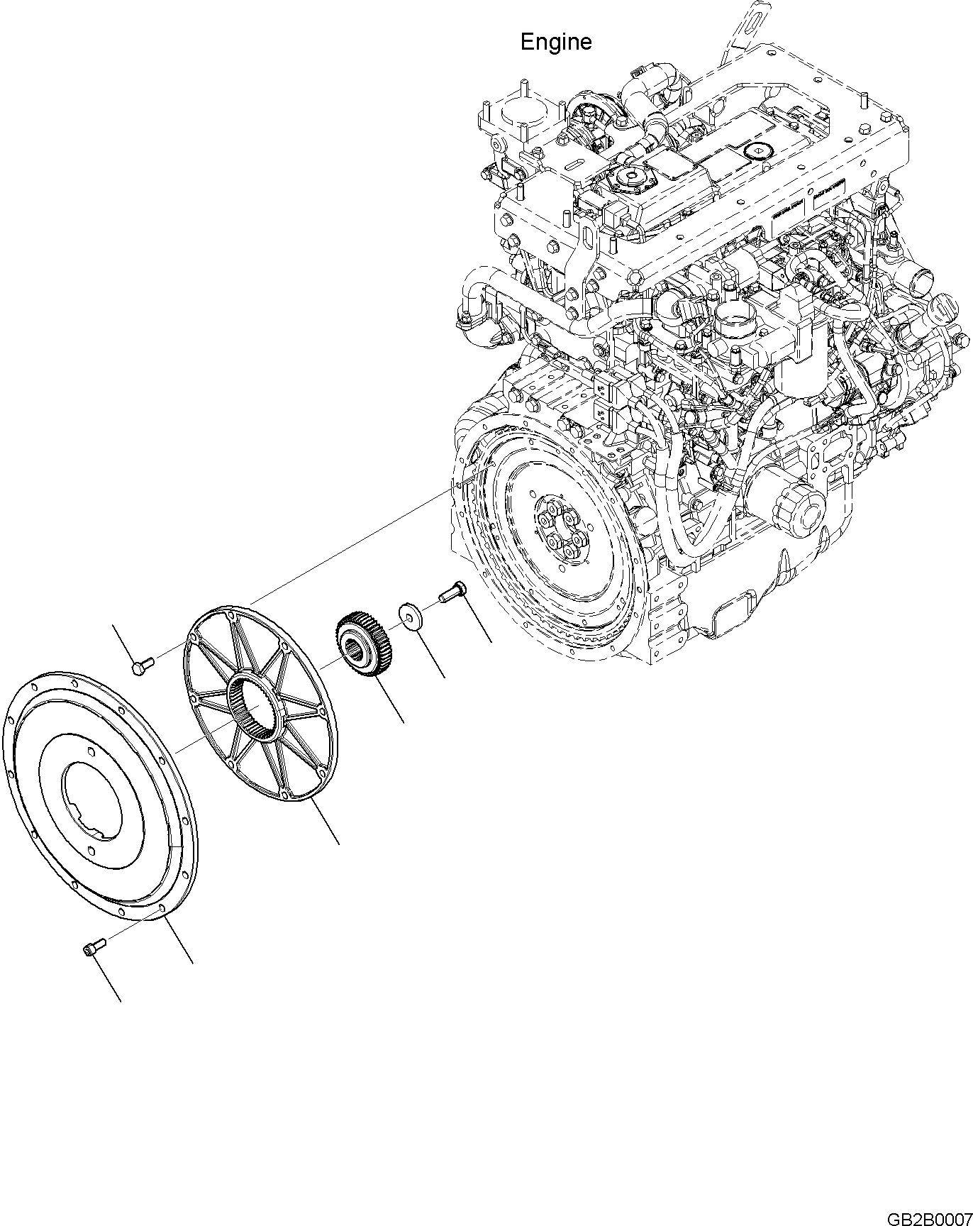 COUPLING, ASSEMBLY 42W-01-51610 KOMATSU