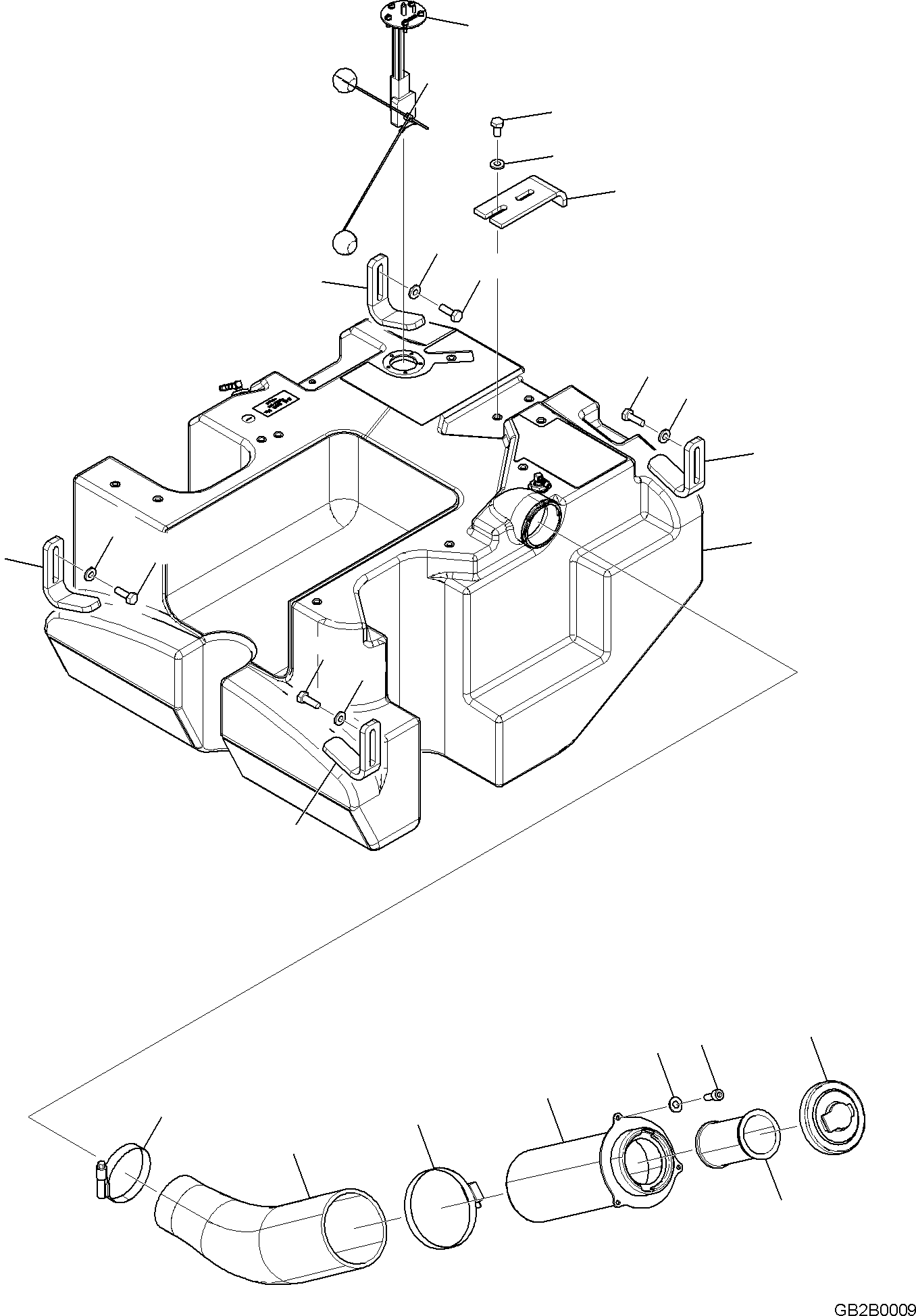 Болт 01252-A0512 KOMATSU