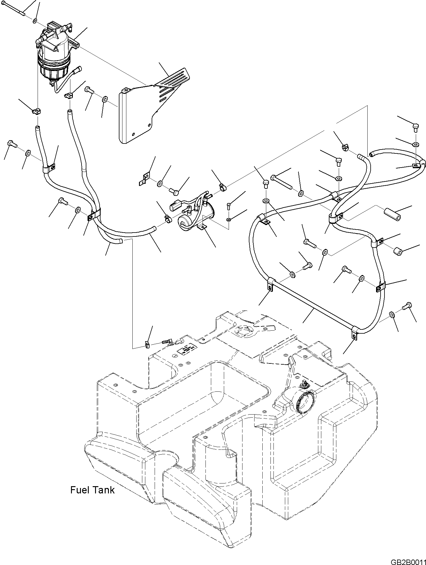 Проставка 20G-06-61350 KOMATSU