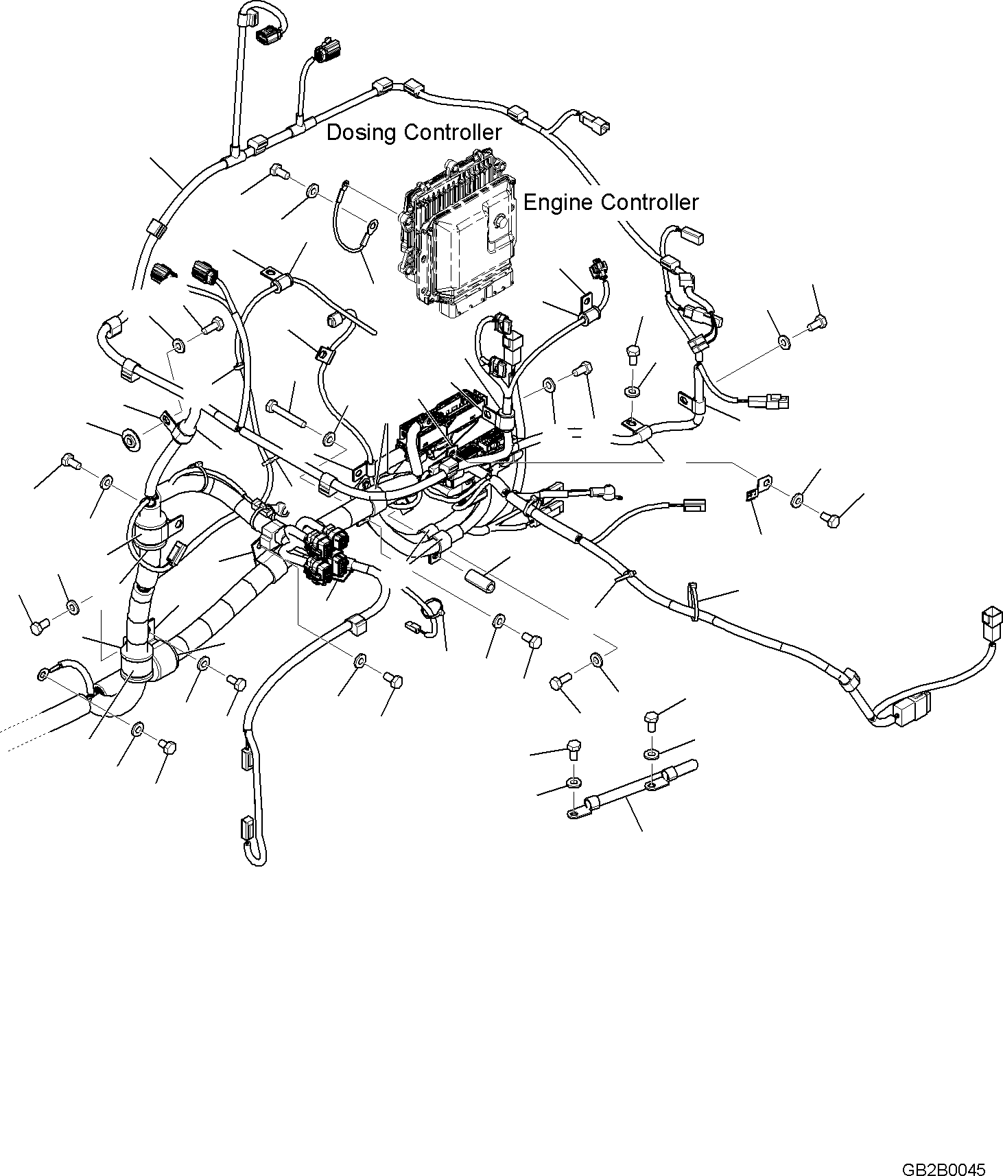 Клемма 42W-06-52320 KOMATSU
