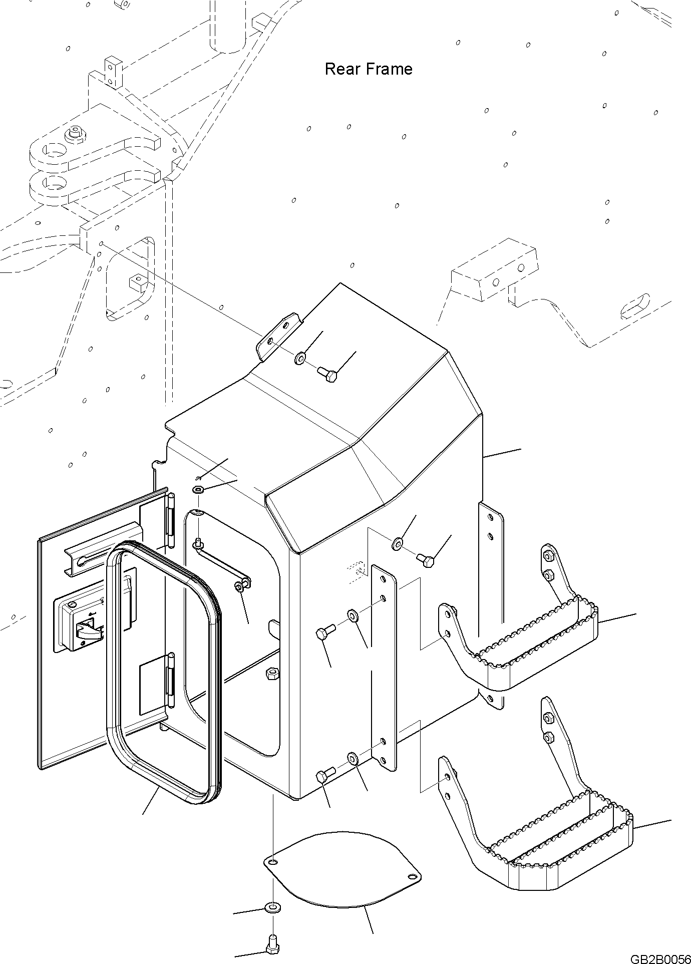 COVER, ASSEMBLY 42W-54-54302 KOMATSU