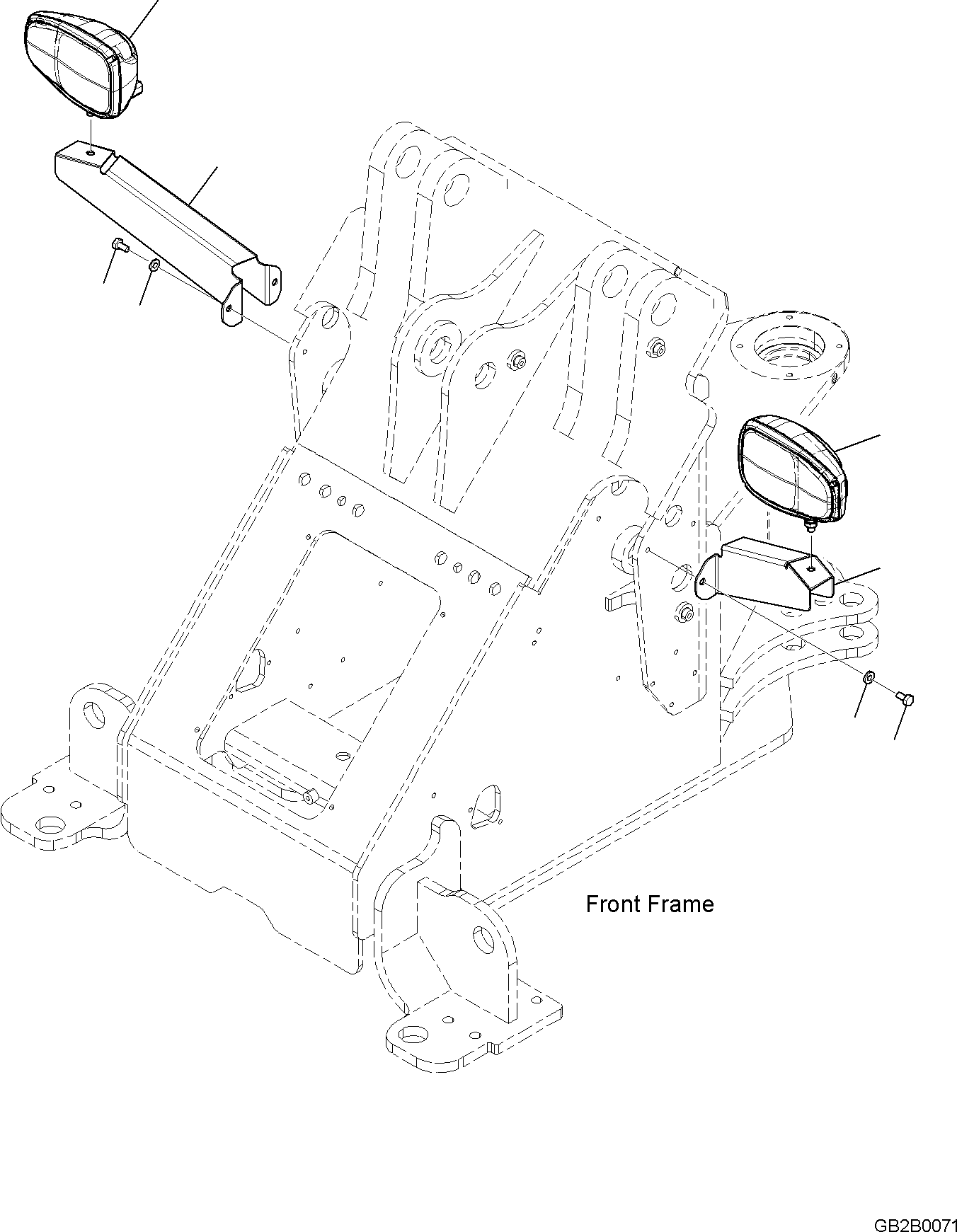 LAMP, HOLDER, L.H. 42W-06-43101 KOMATSU