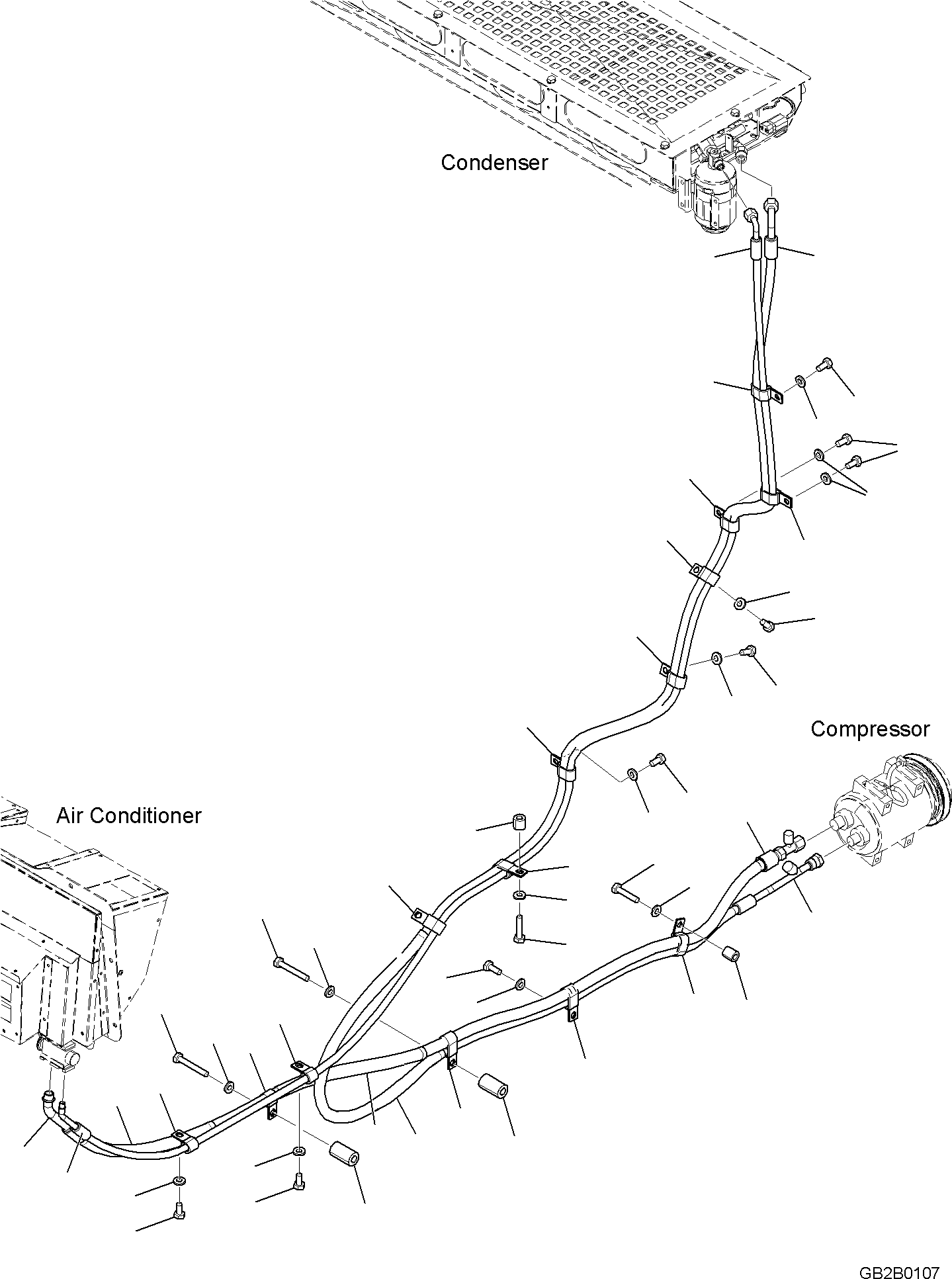 Шланг 42W-07-42020 KOMATSU