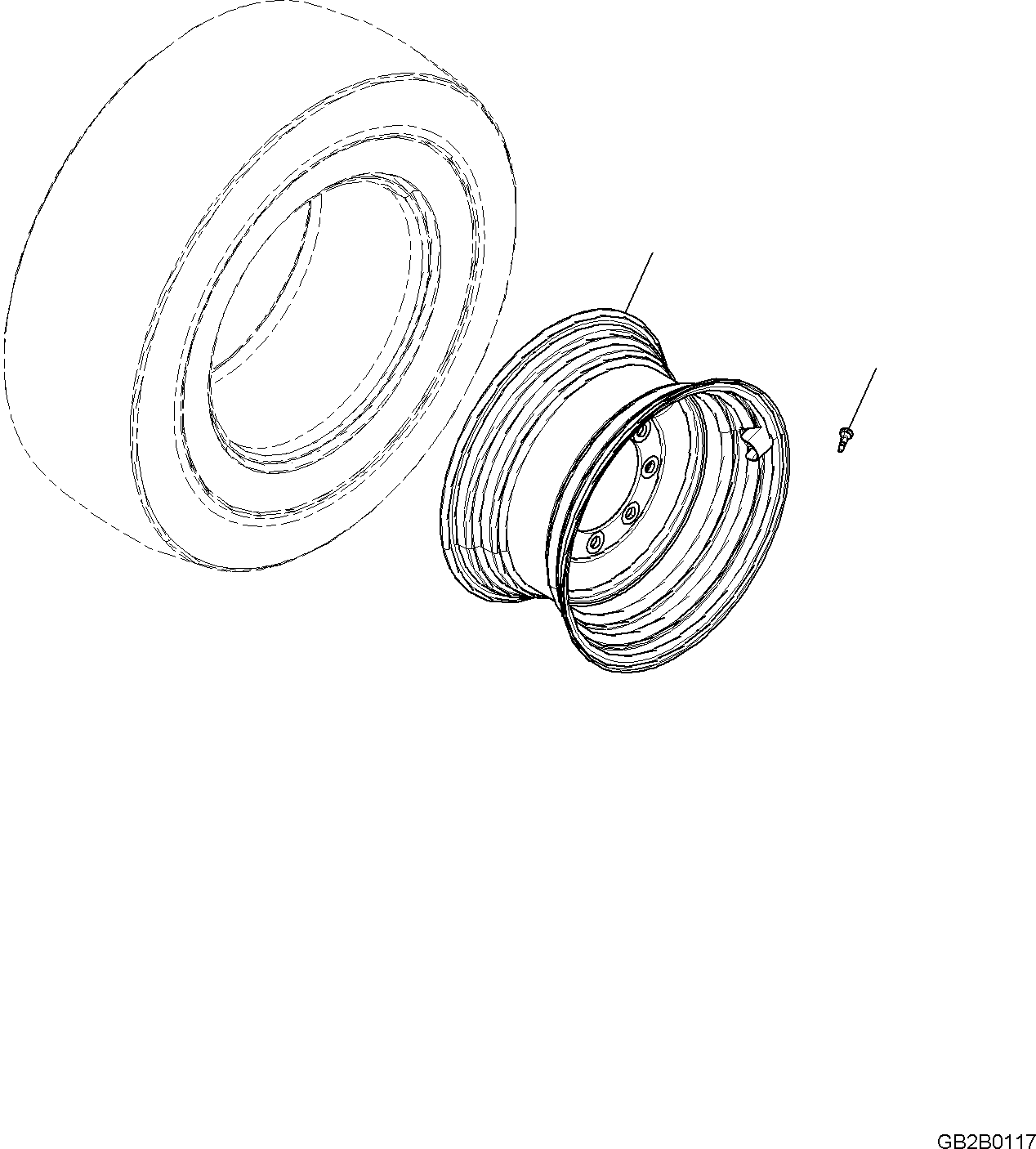 Обод колеса 42W-30-51130 KOMATSU