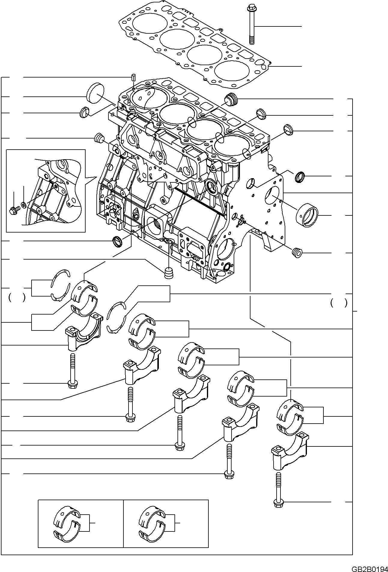 BEARING, ASSEMBLY YM729927-02800 KOMATSU