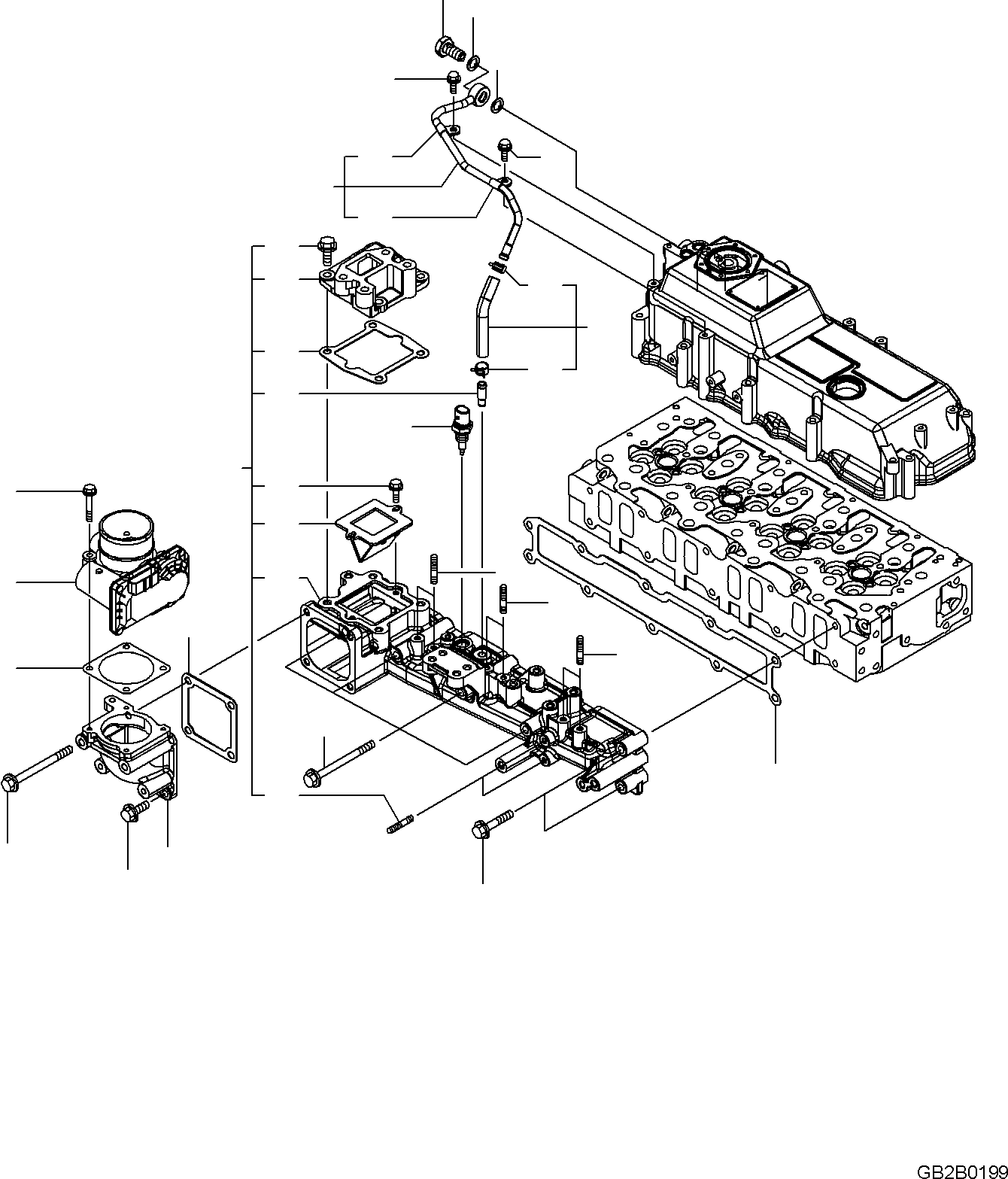 Прокладка YM129A00-12910 KOMATSU