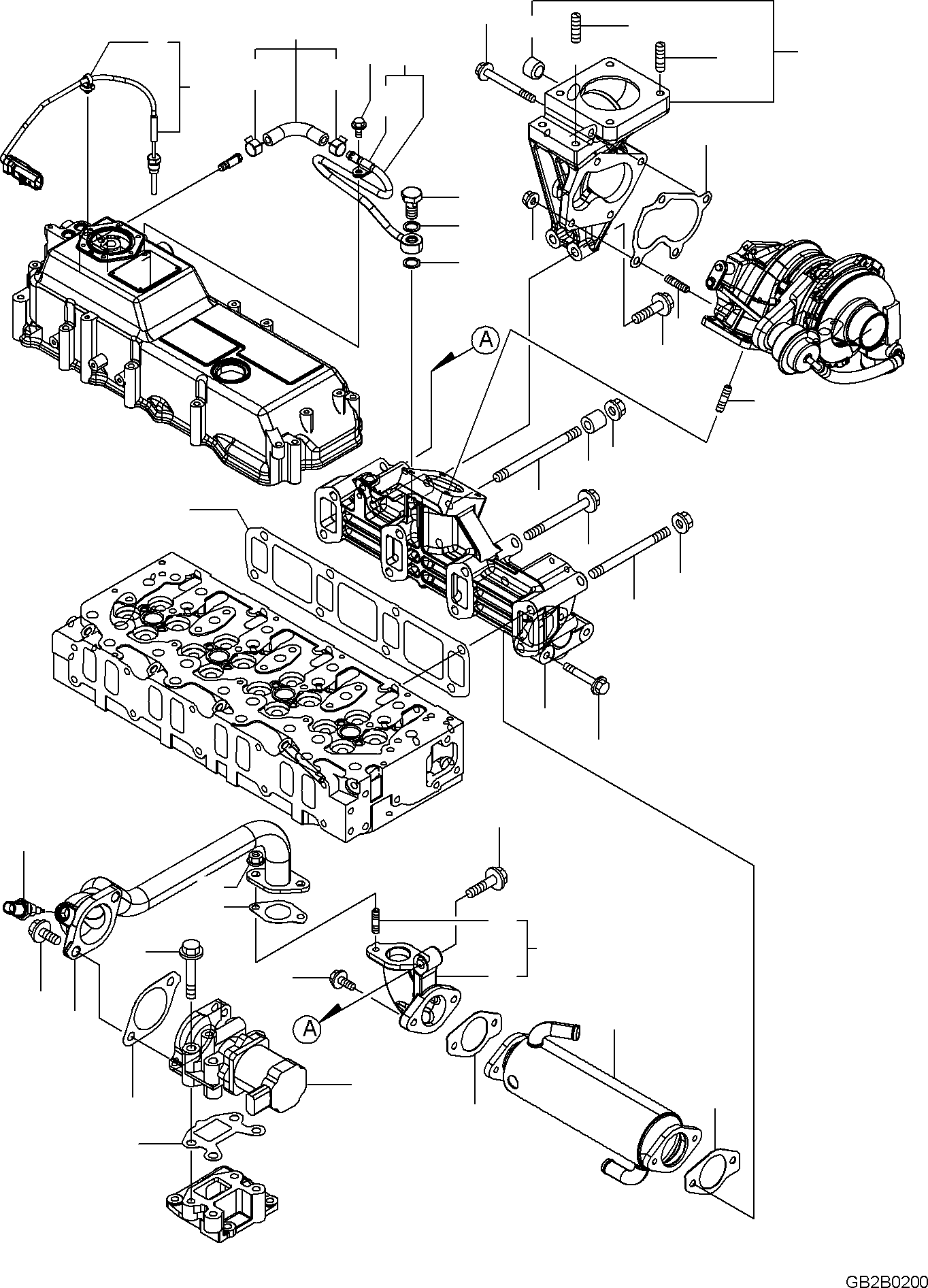 Шпилька YM129A01-13710 KOMATSU