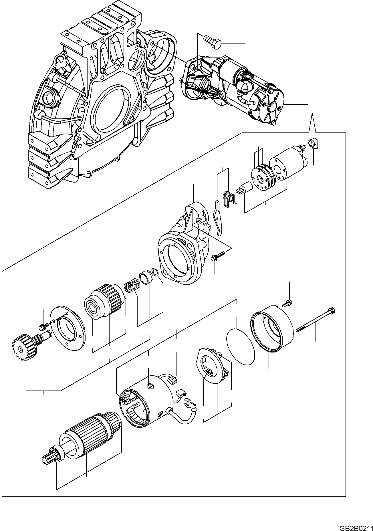 HOLDER, ASSEMBLY YM129940-77181 KOMATSU