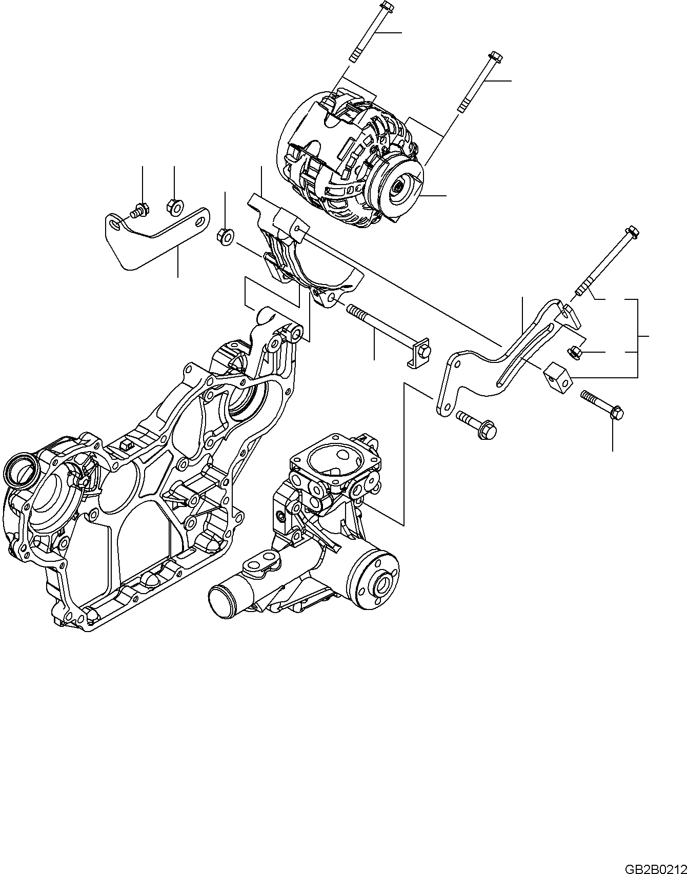 Регулятор YM129F33-77280 KOMATSU