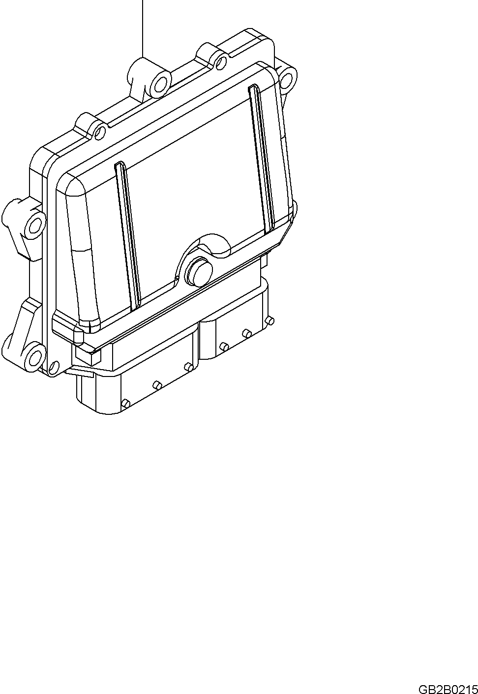 DOSING ECU, ASSEMBLY YM129F01-75960 KOMATSU