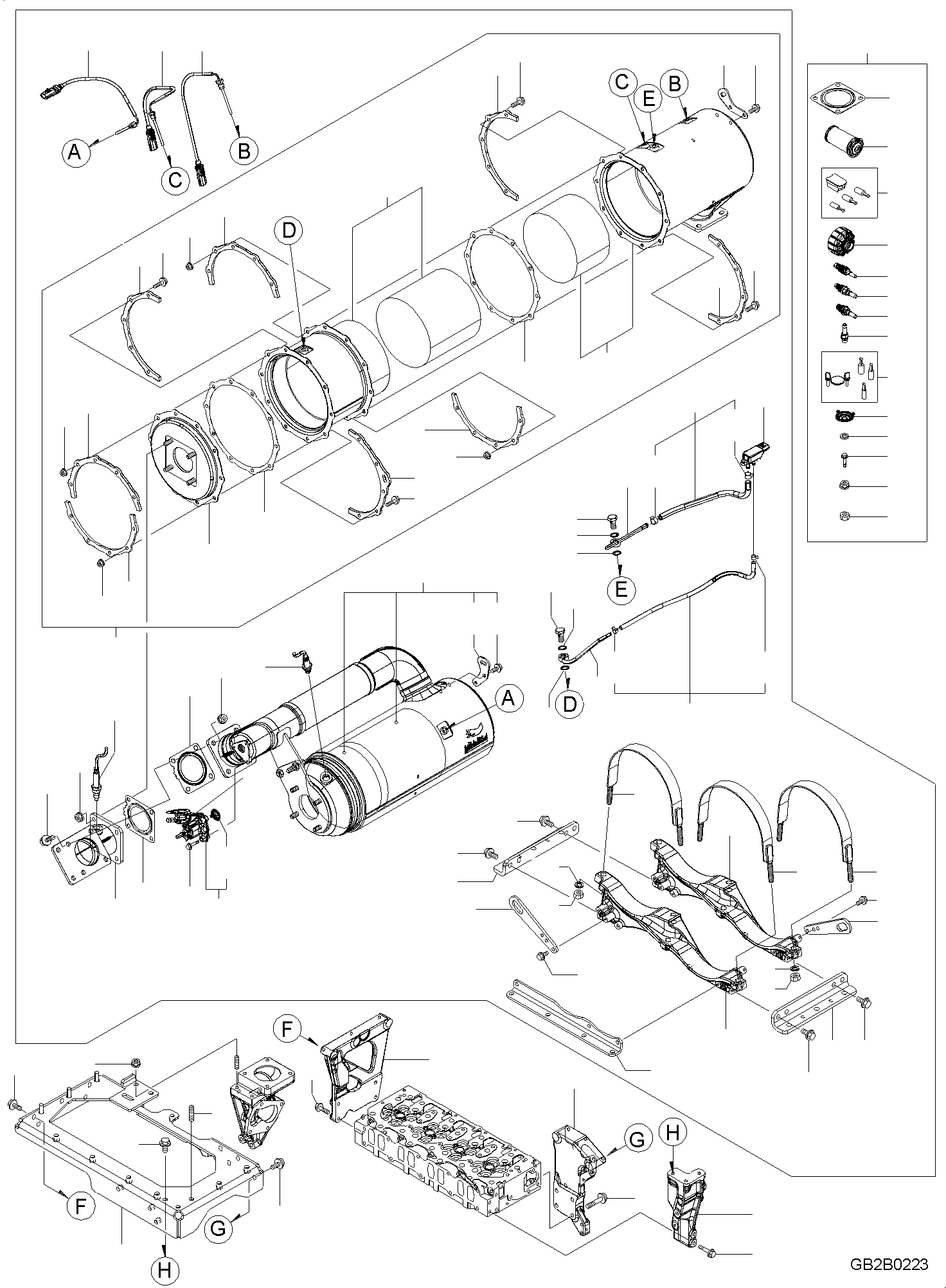 CASE, DOC YM129F01-16200 KOMATSU