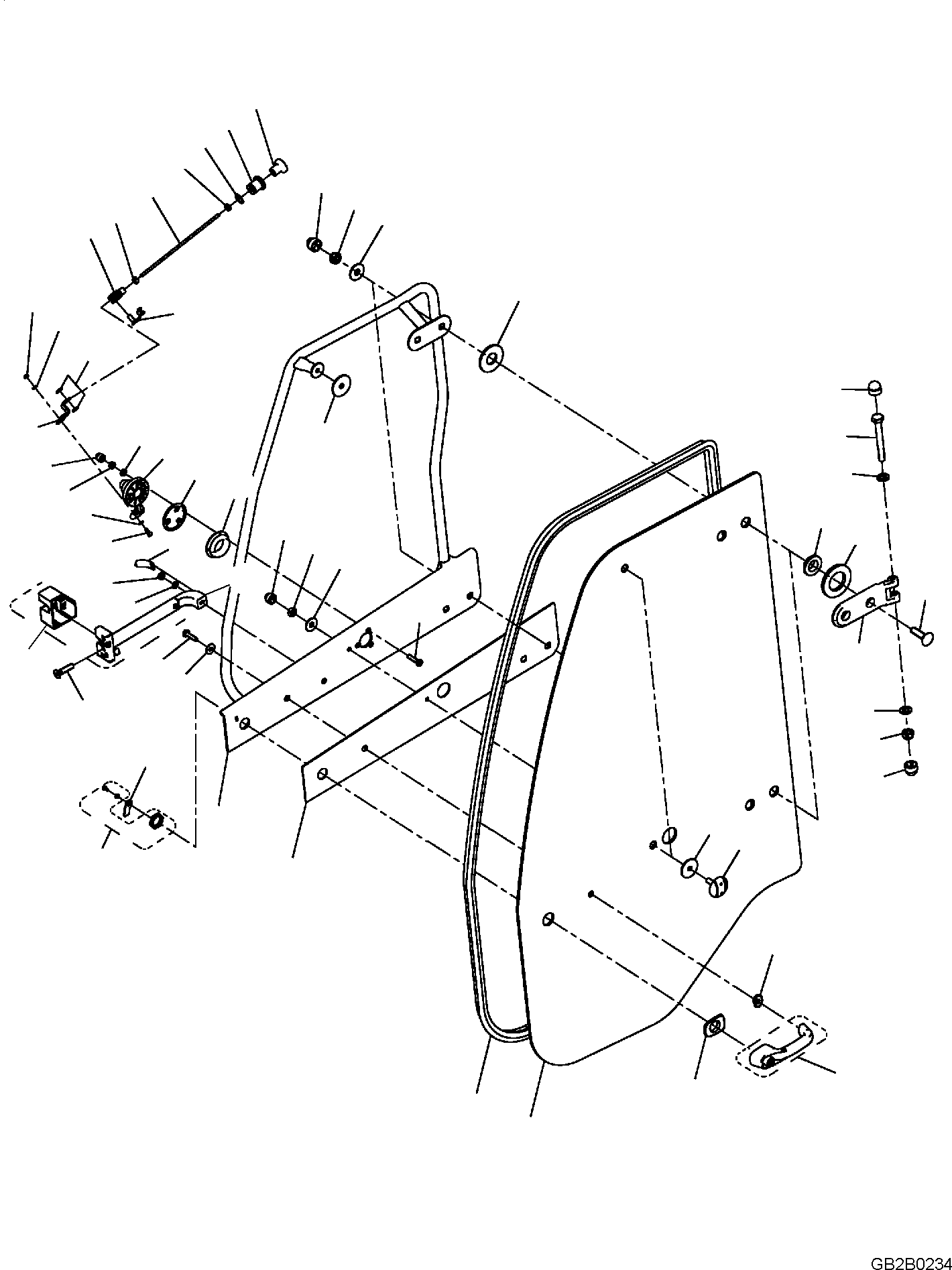 Гайка FR207161 KOMATSU