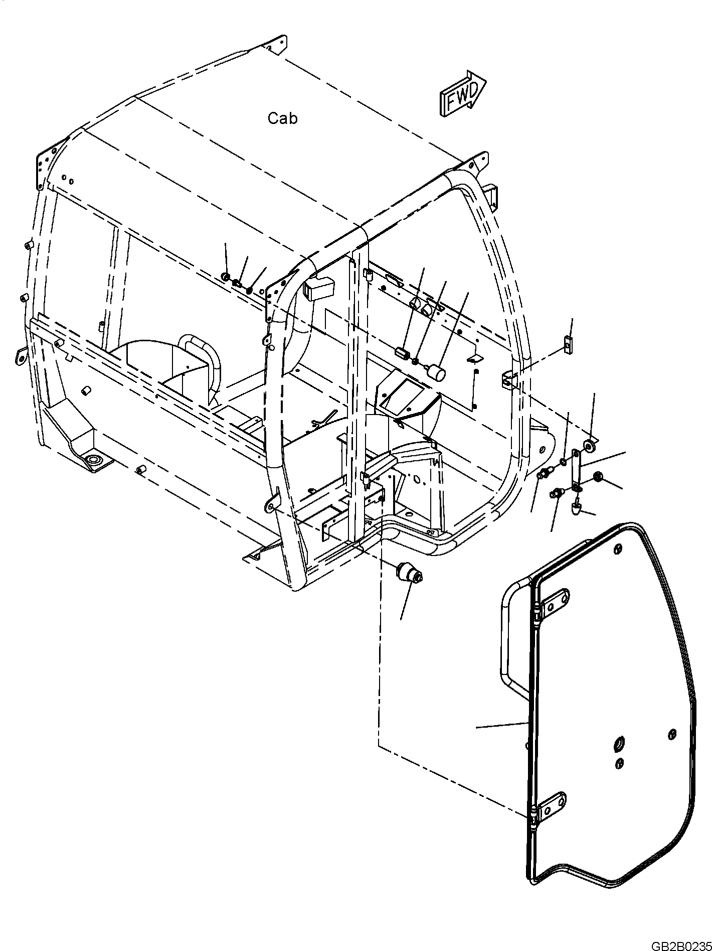 Уплотнительное кольцо круглого сечения FR226458 KOMATSU